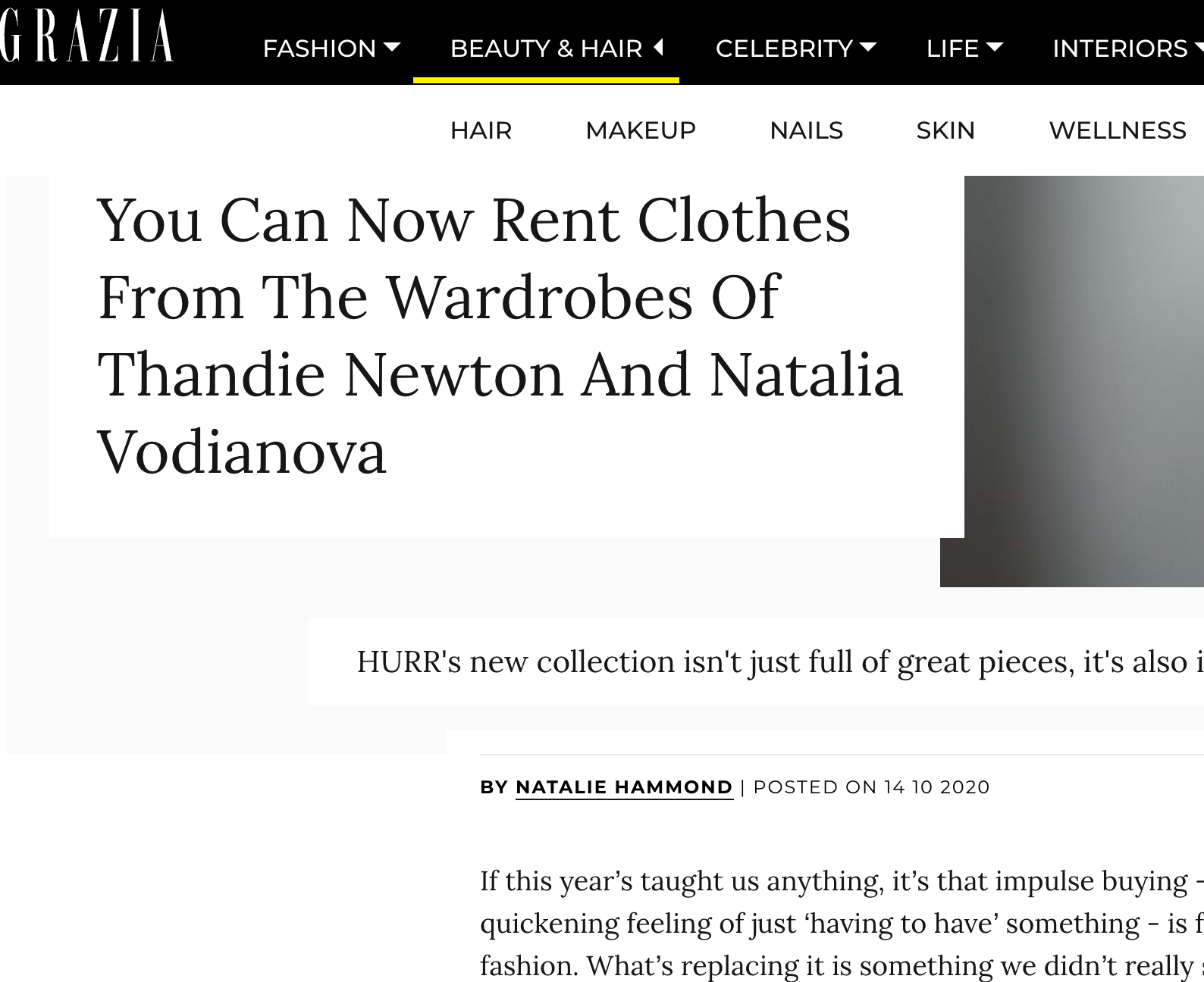 You Can Now Rent Clothes From The Wardrobes