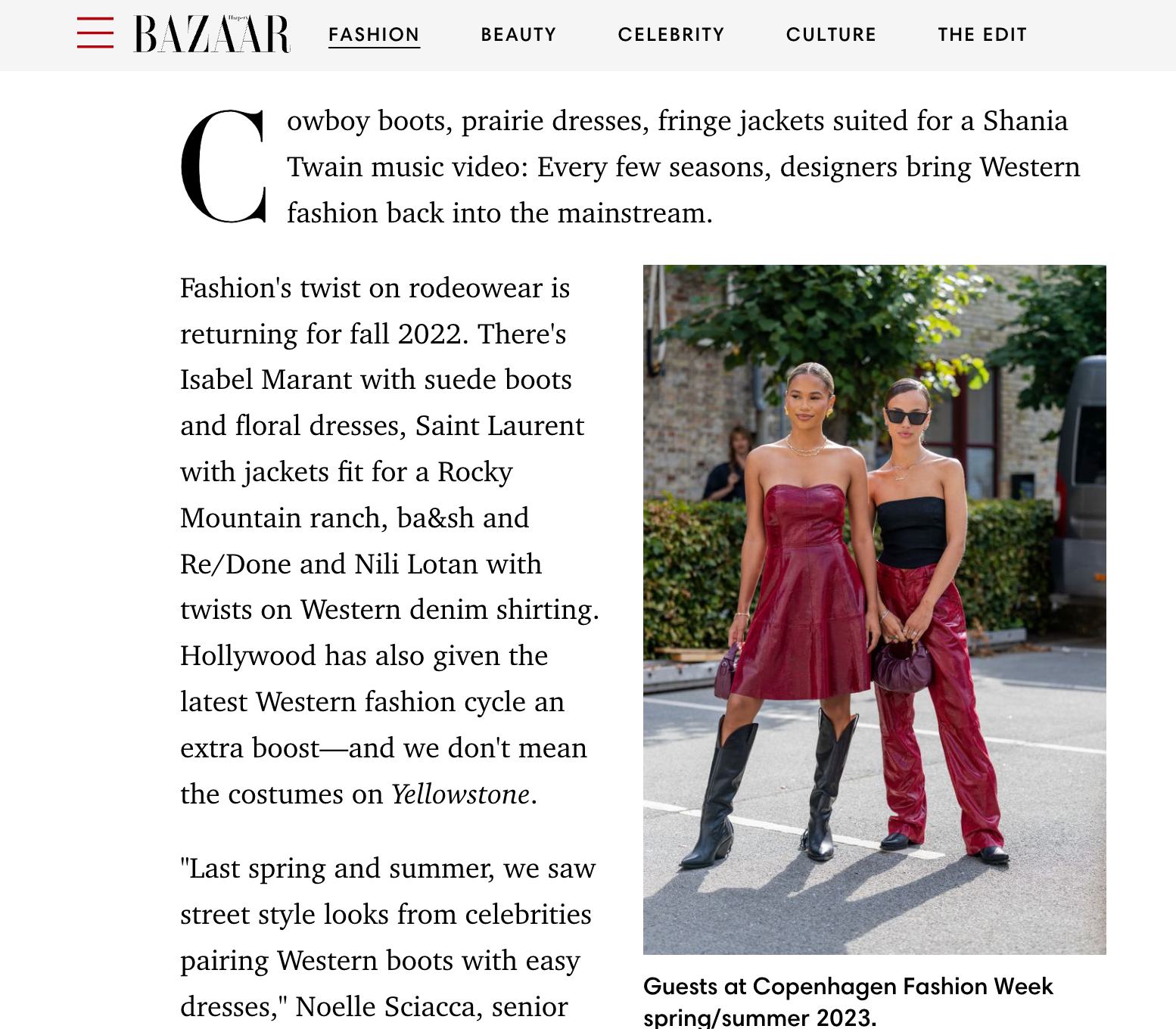 5 Western Fashion Pieces You Can Wear Anywhere