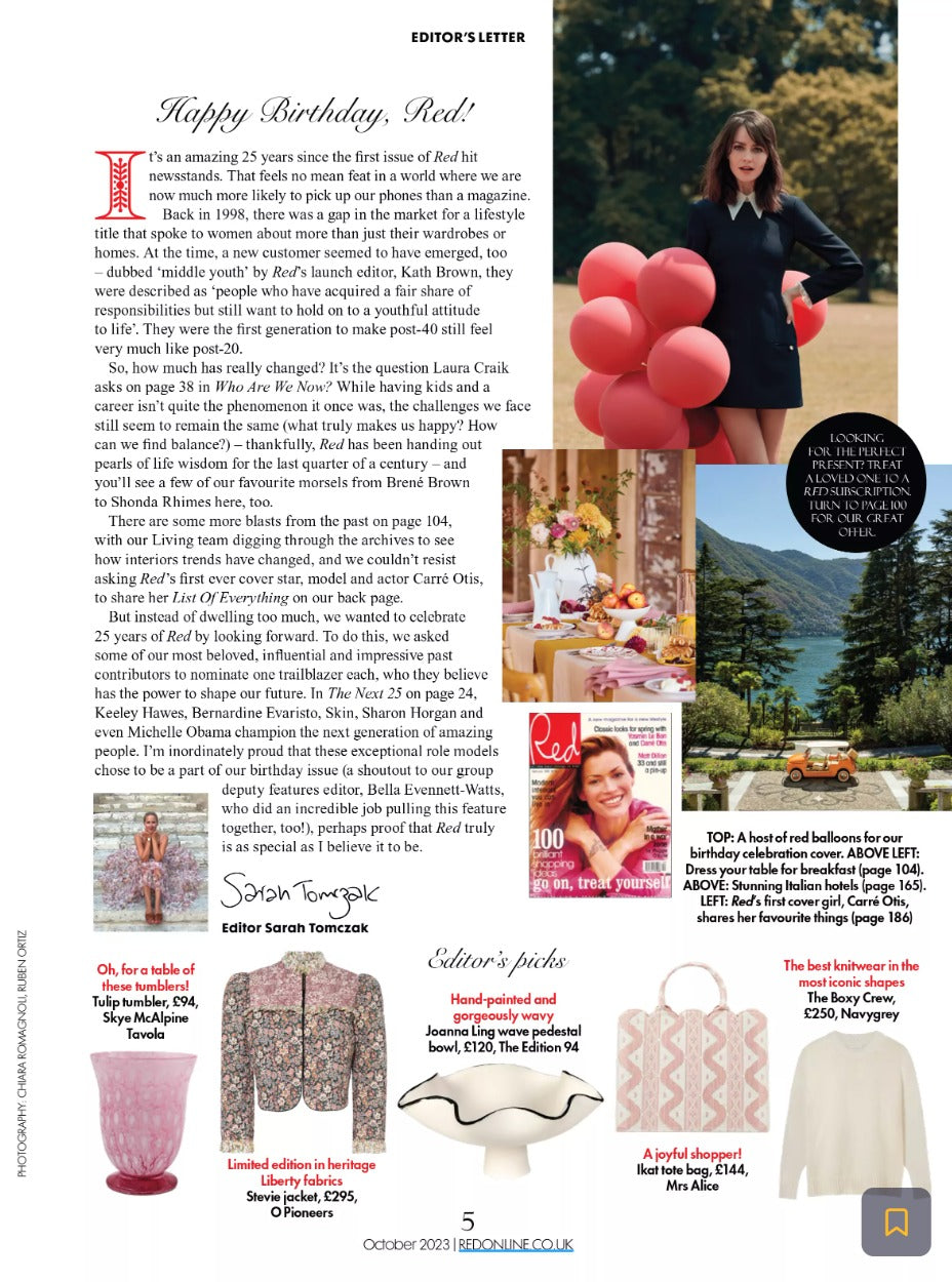 Red Magazine - Happy Birthday, Red!