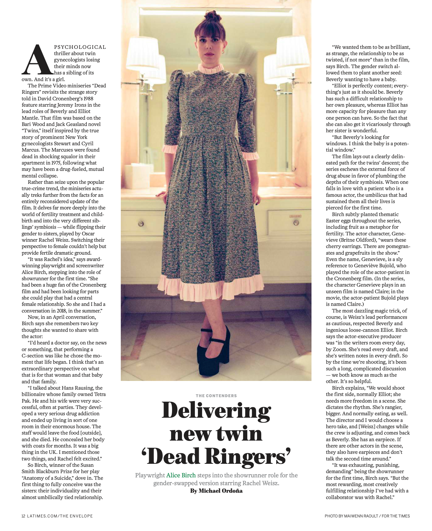 LA Times - Alice Birch