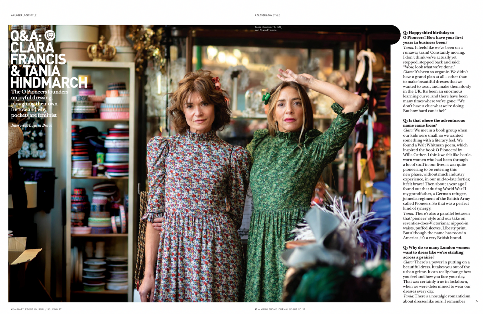 MARYLEBONE JOURNAL - Howard De Walden & Portman