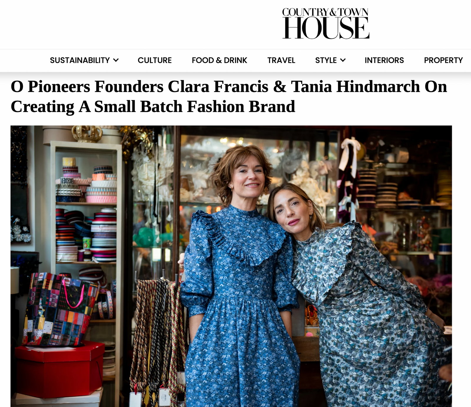 Country & Townhouse - Meet the Founders