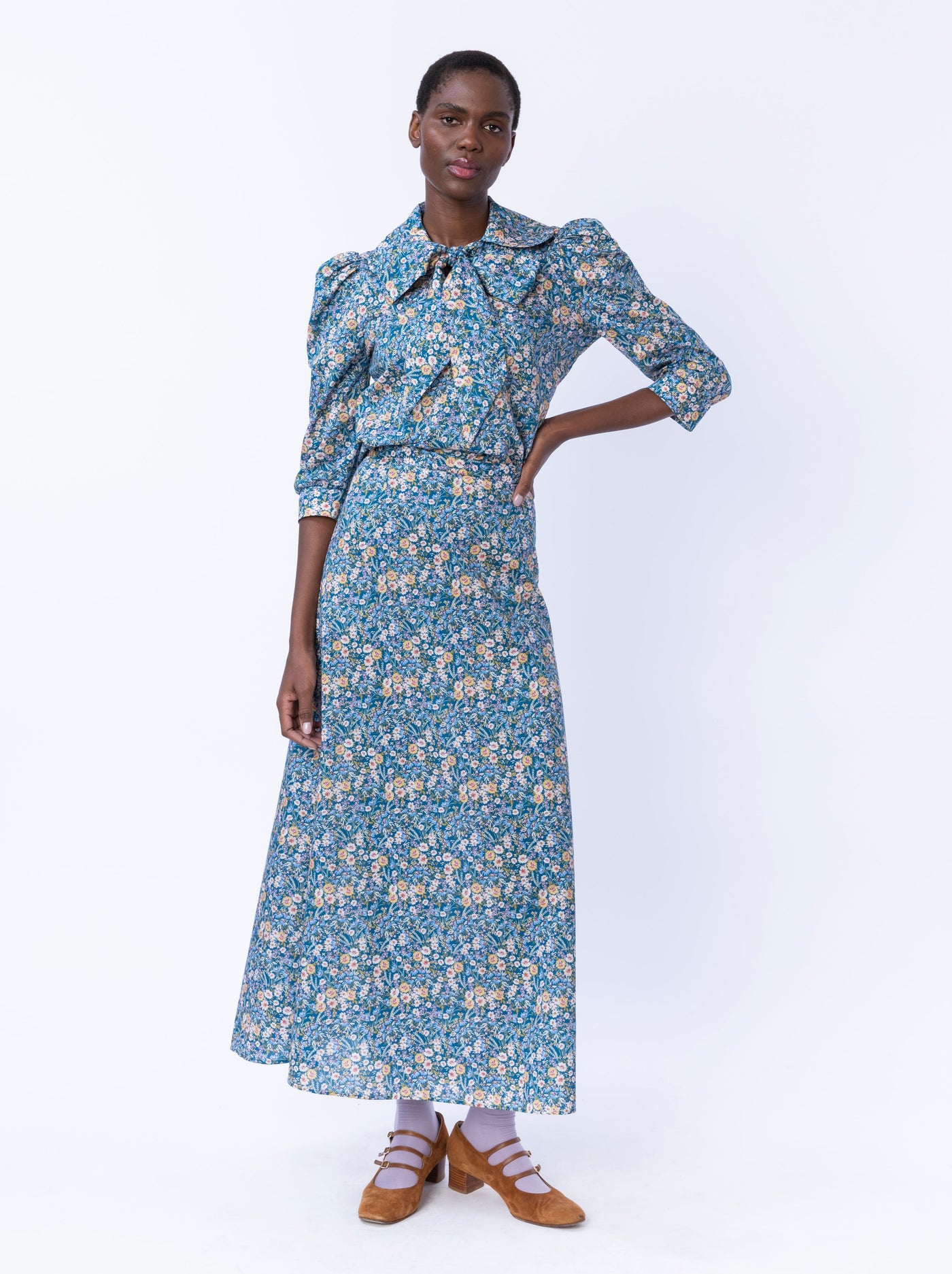 O Pioneers - floral, Liberty print dresses made in UK