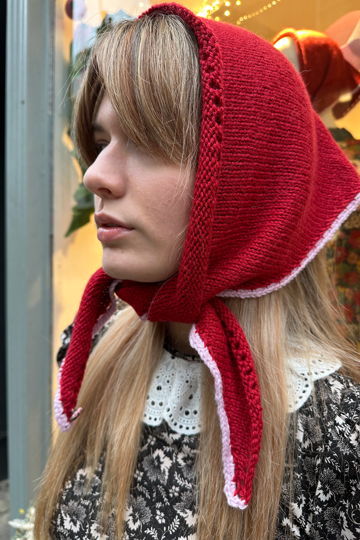 Audrey Knitted Headscarf