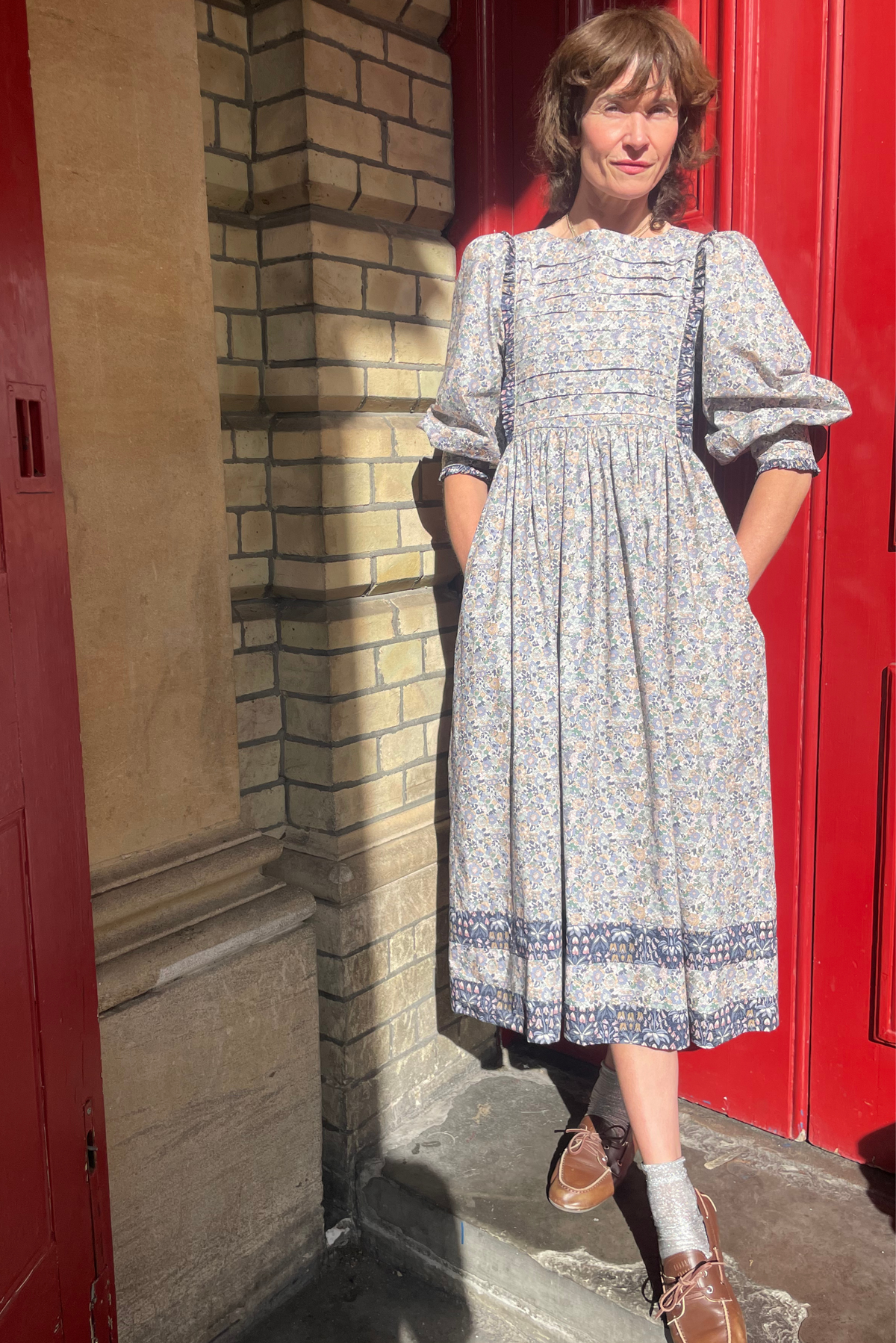 Willa Dress - Blue