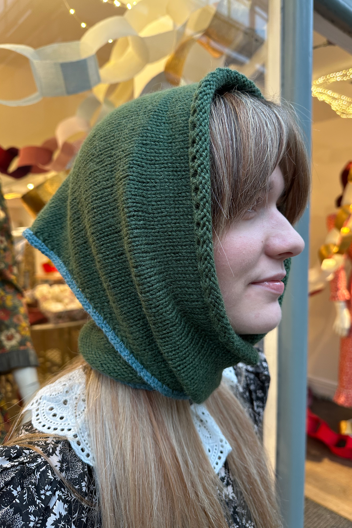 Audrey Knitted Headscarf