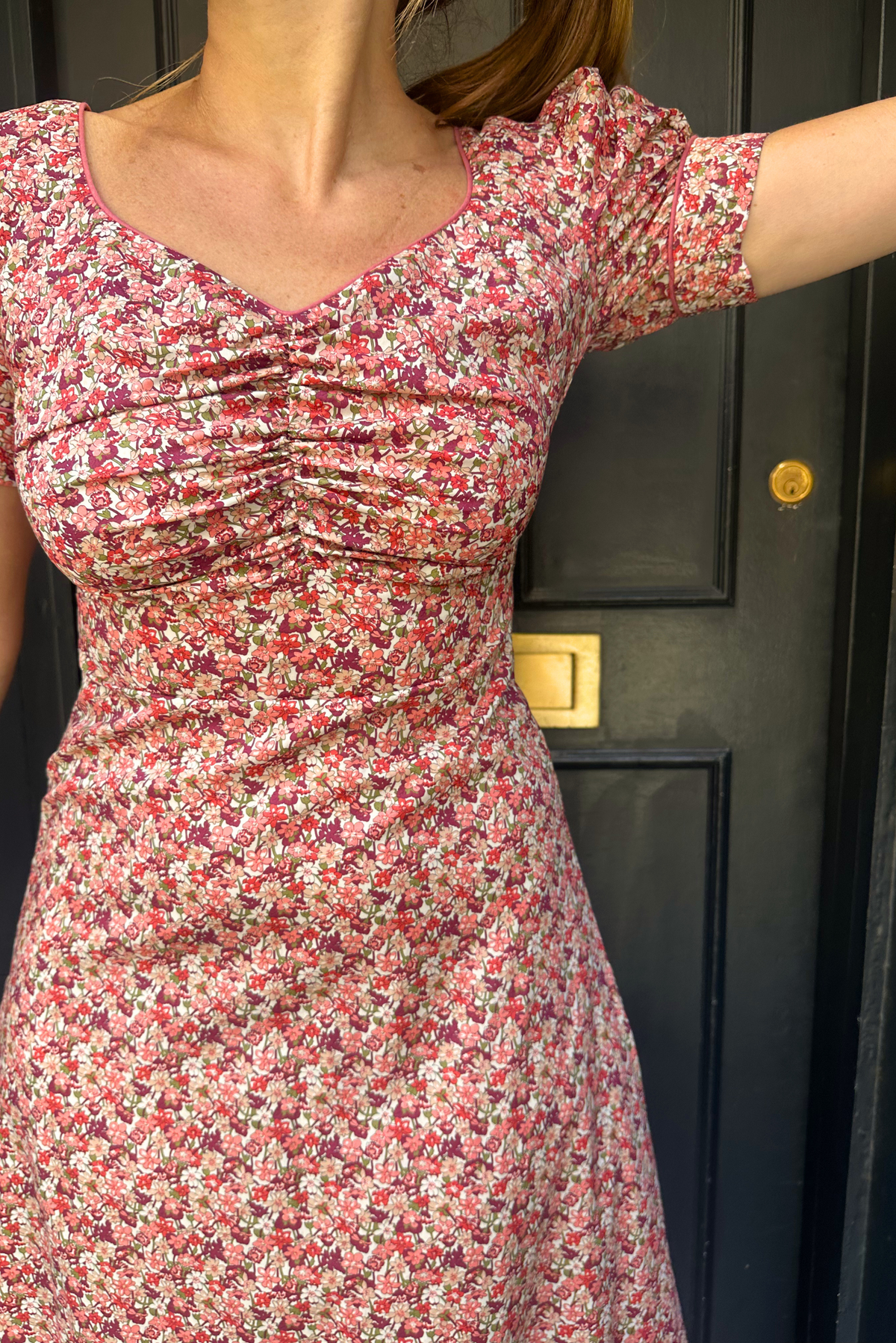 Nancy Dress - Rust