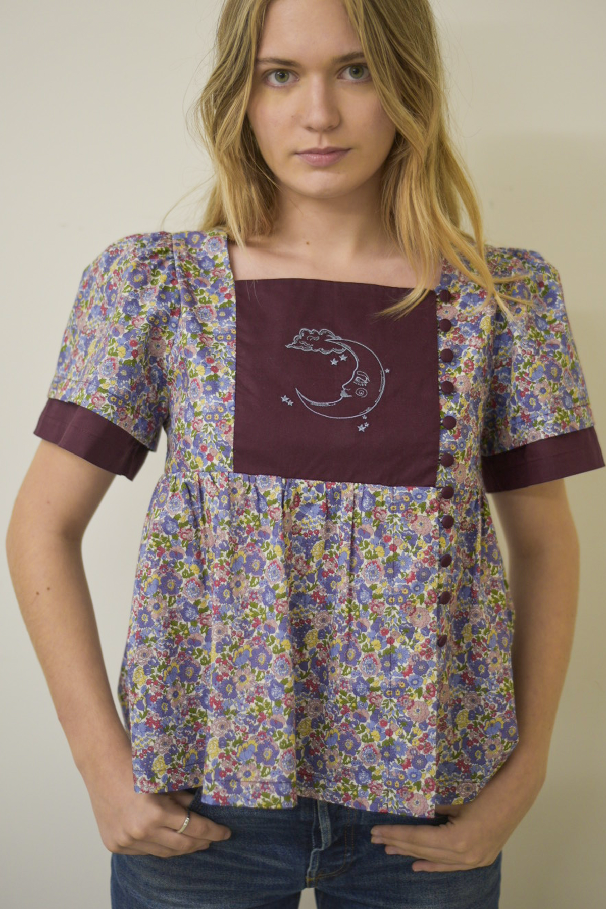 Paula Top - Burgundy