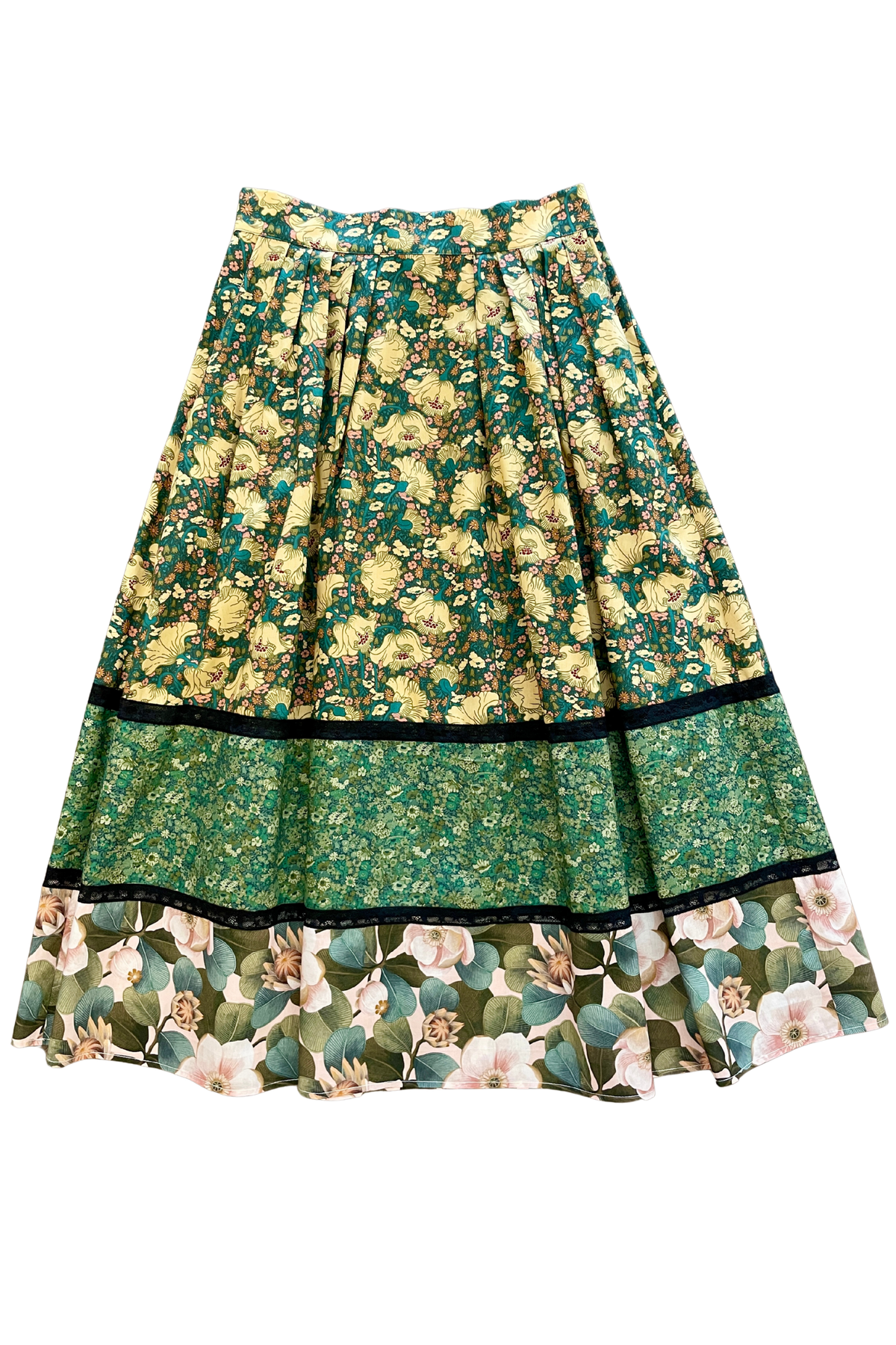 Amy Skirt - Green and Black