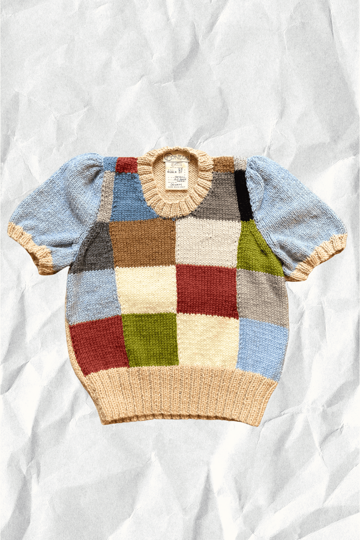 Pip Patchwork Knitted Tee