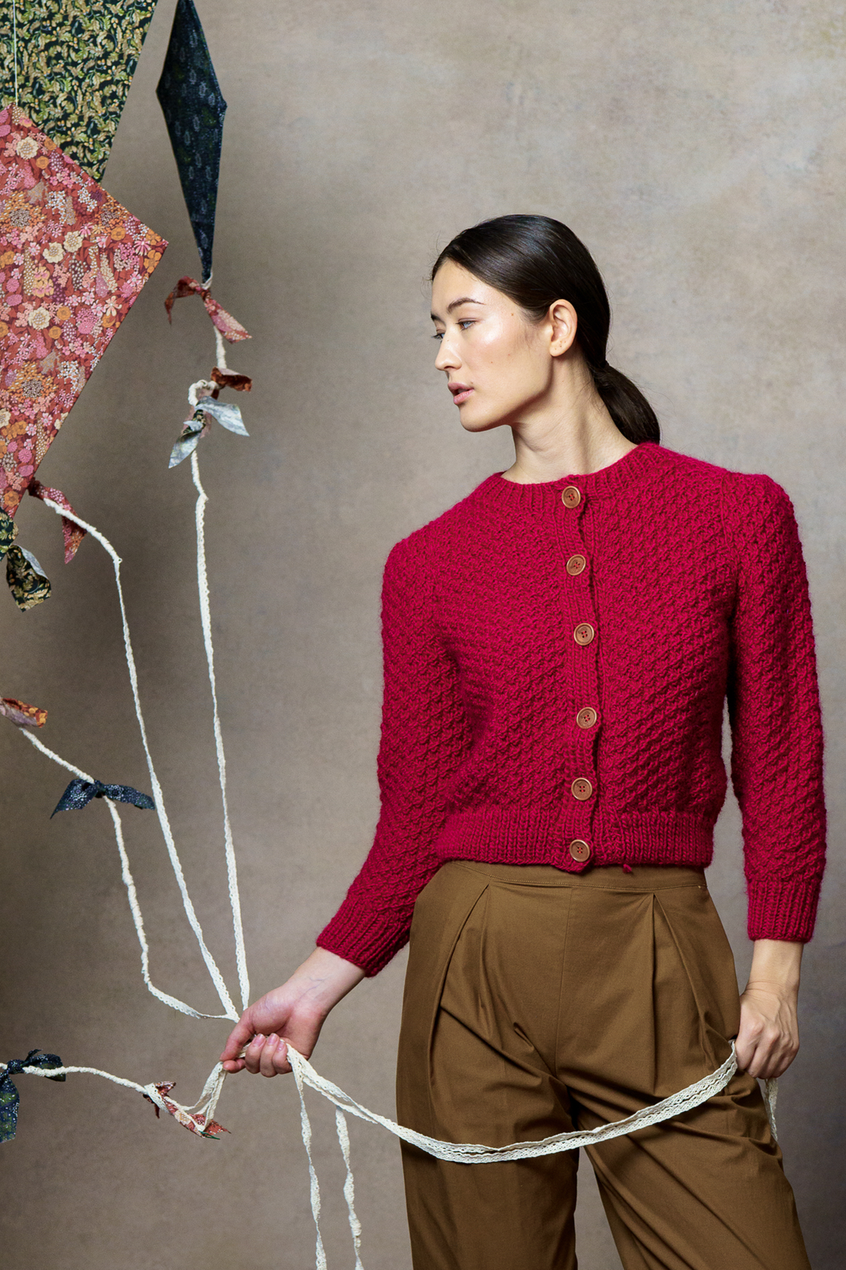 Jenny Cardigan - Red