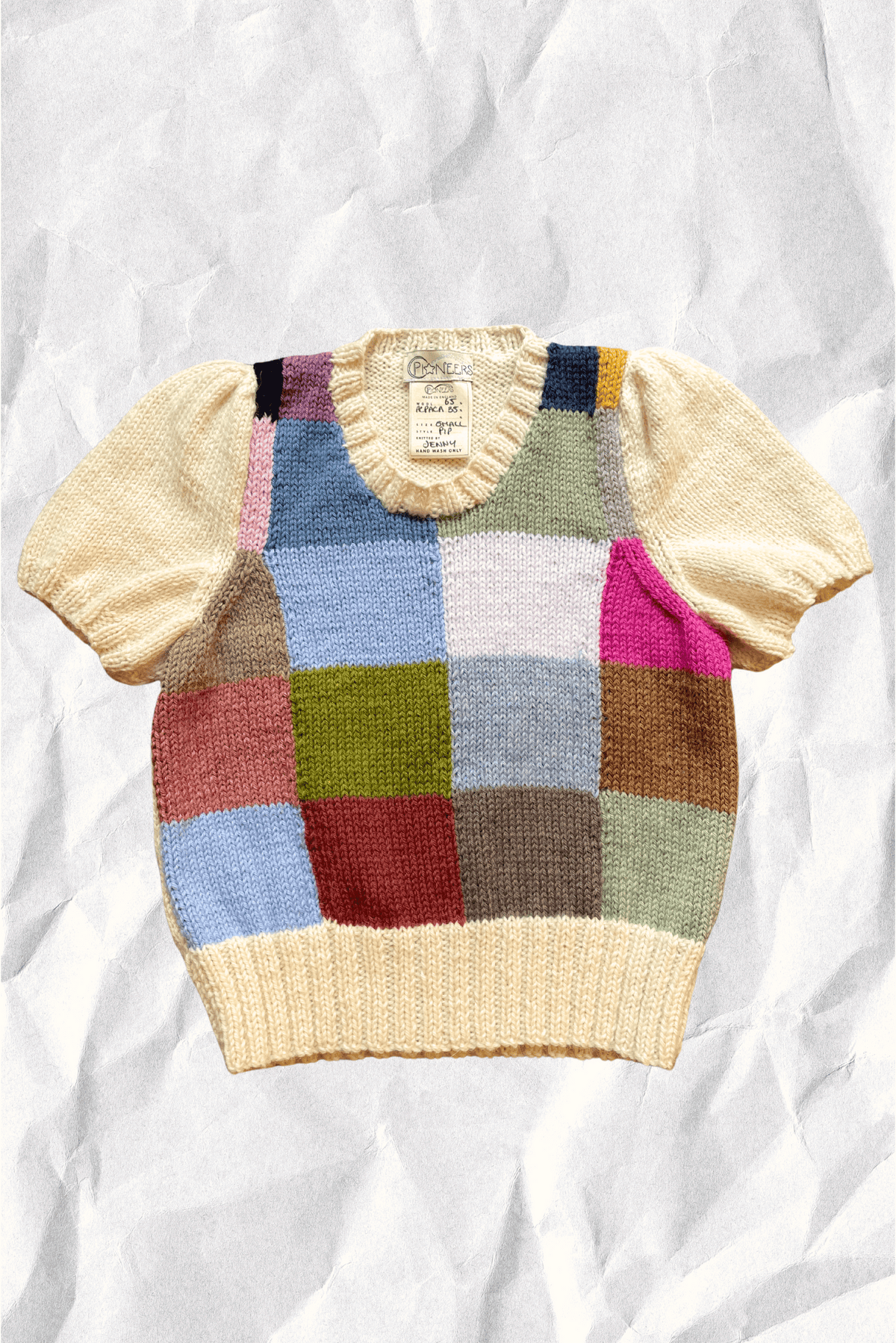 Pip Patchwork Knitted Tee