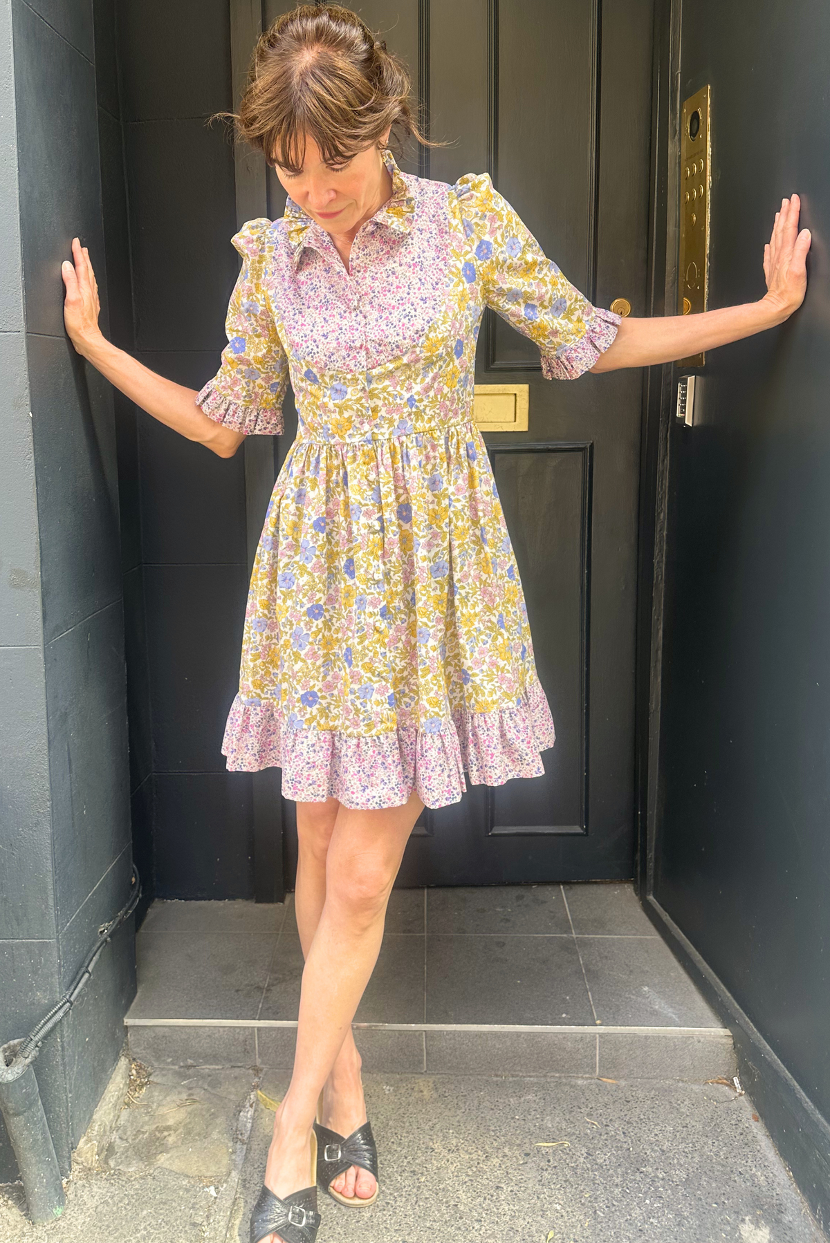 Tania Dress Short - Lilac