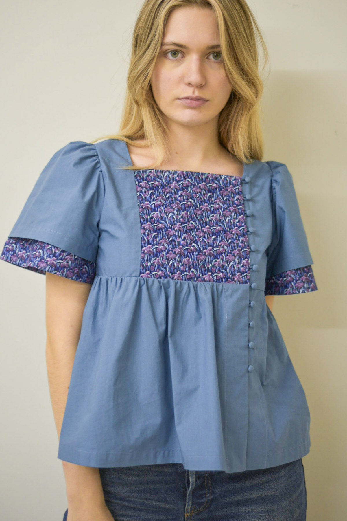 Paula Top - Blue
