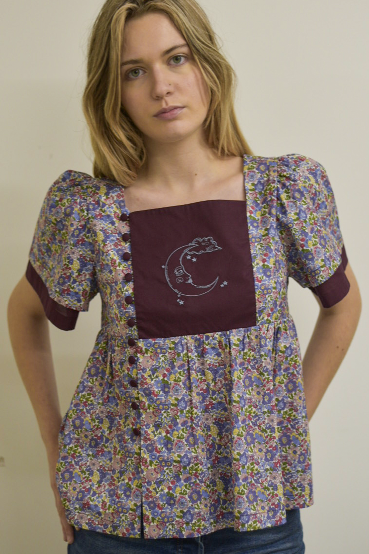 Paula Top - Burgundy