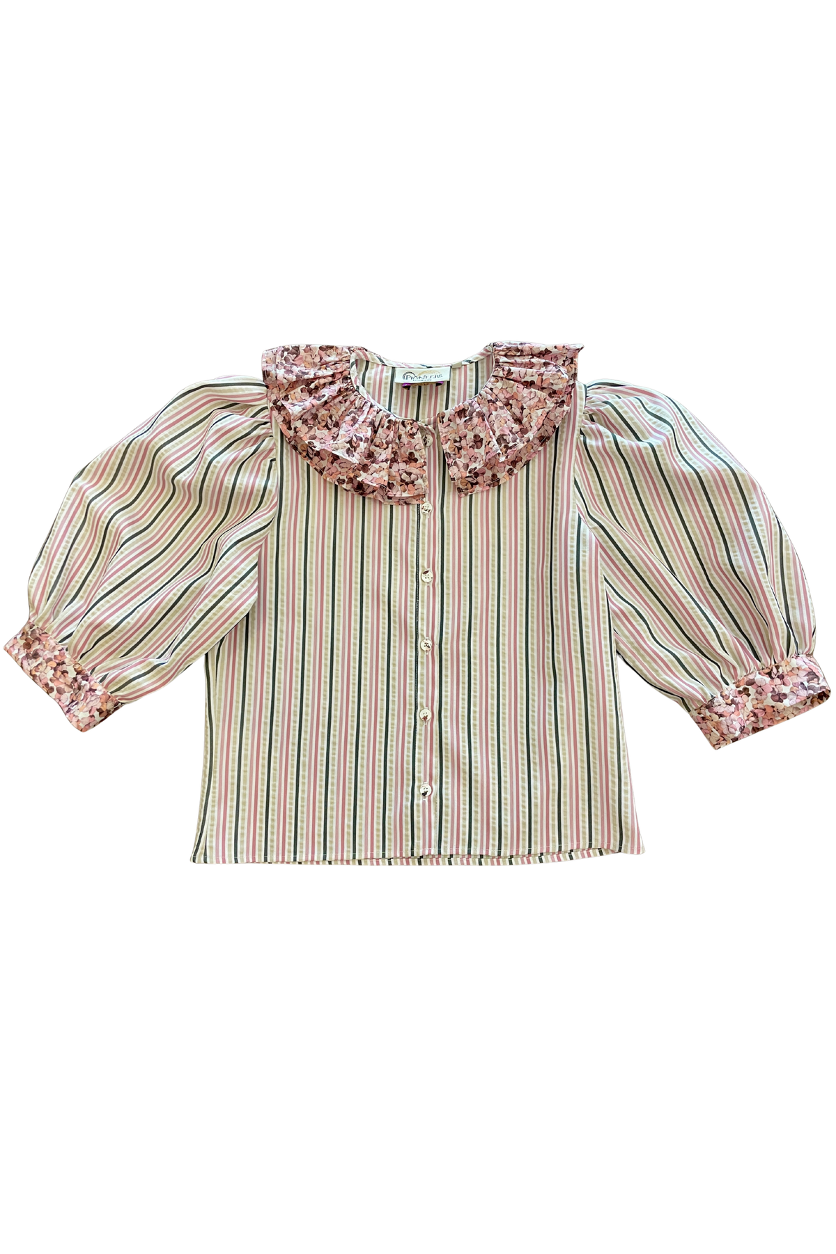 Pierrot Blouse - Stripe