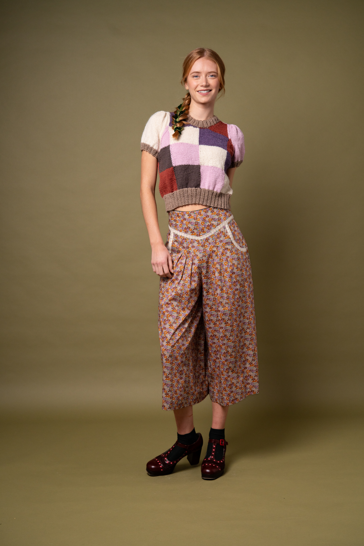 Pip Patchwork Knitted Tee