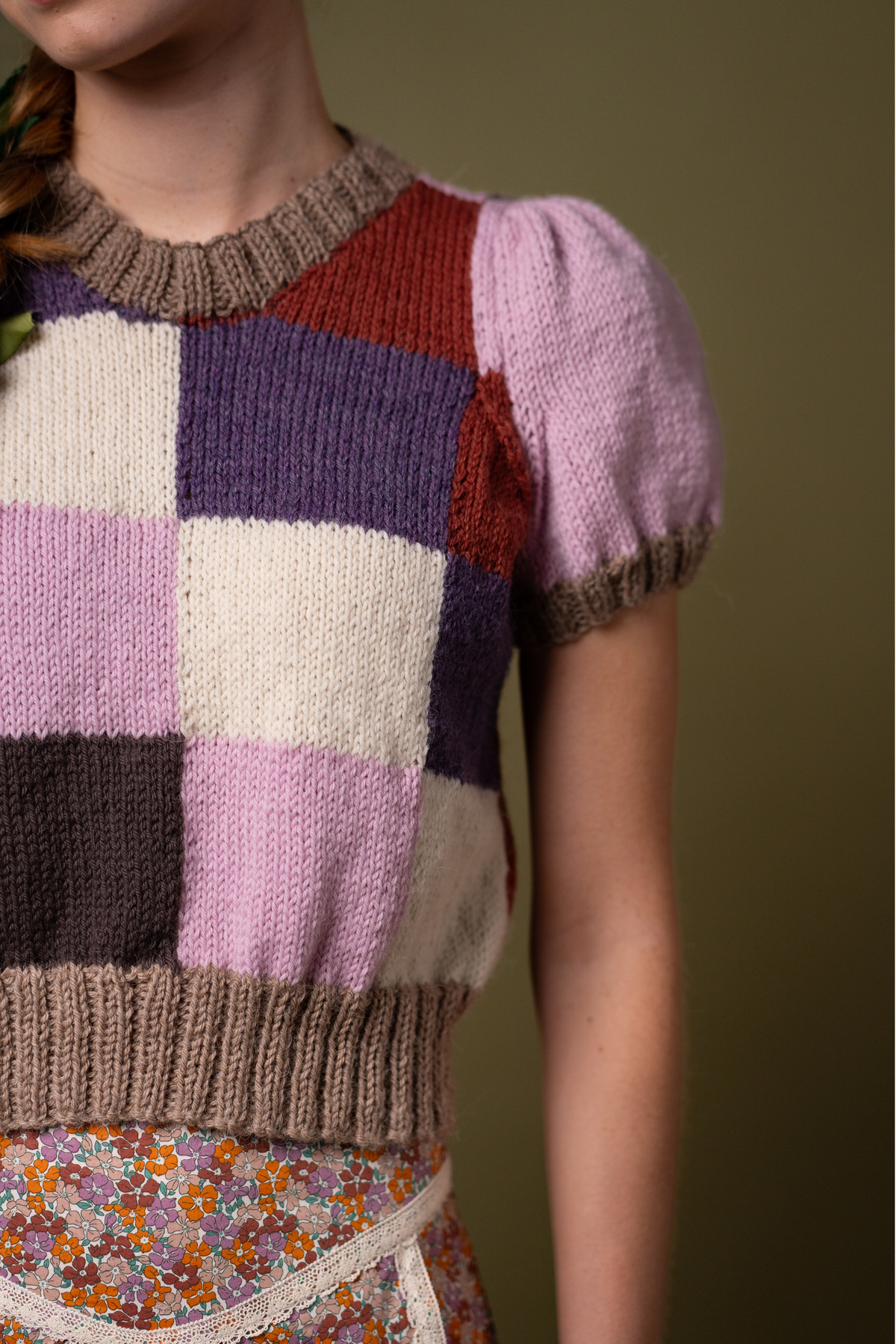 Pip Patchwork Knitted Tee