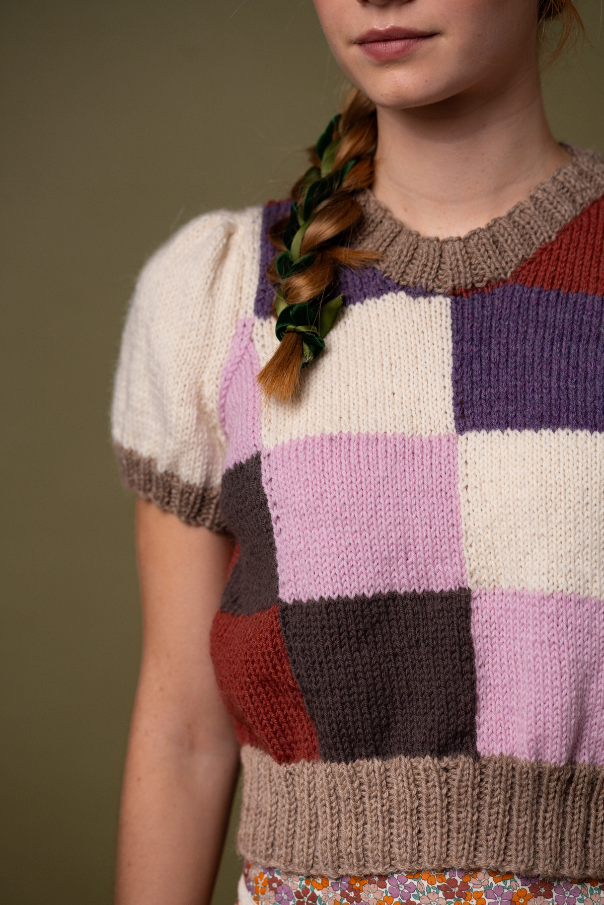 Pip Patchwork Knitted Tee