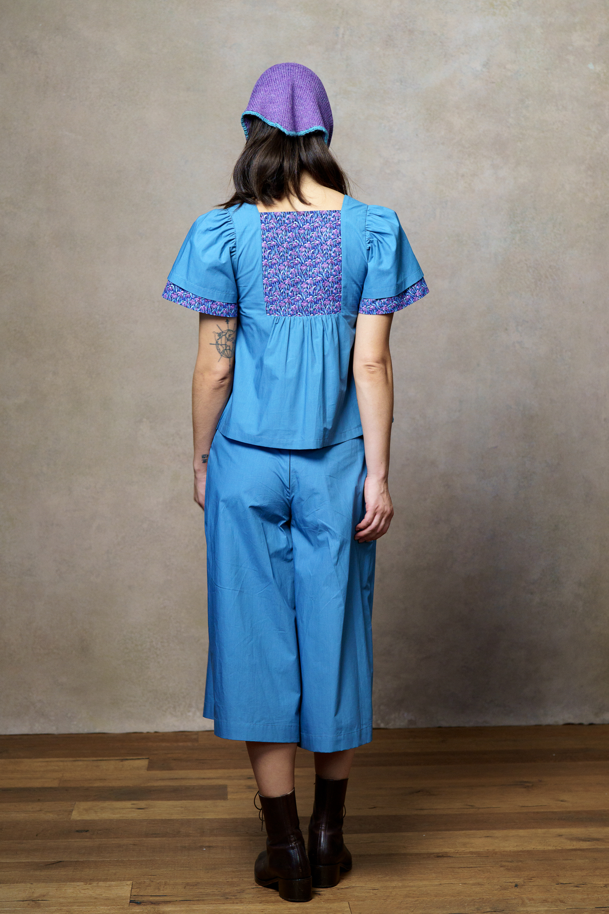 Paula Top - Teal Blue