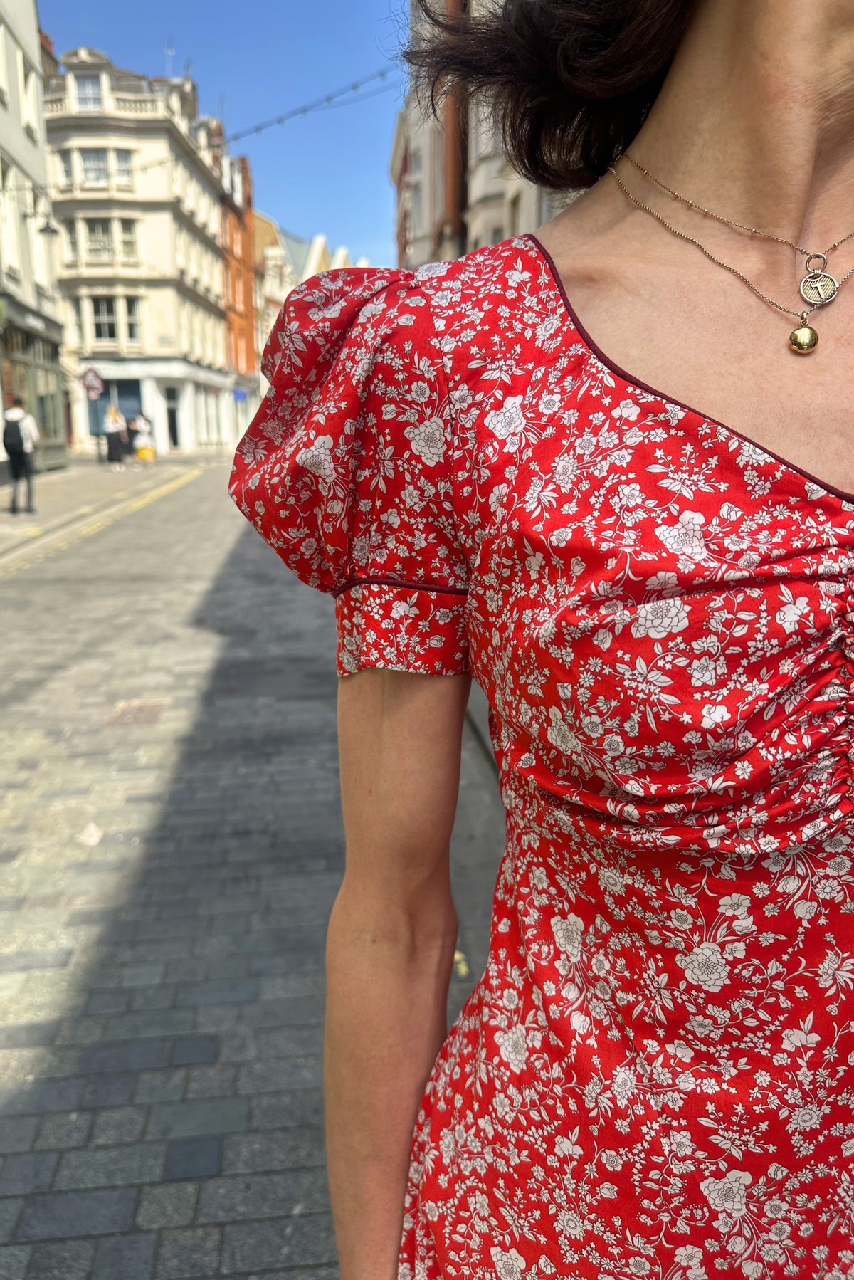 Nancy Dress - Red