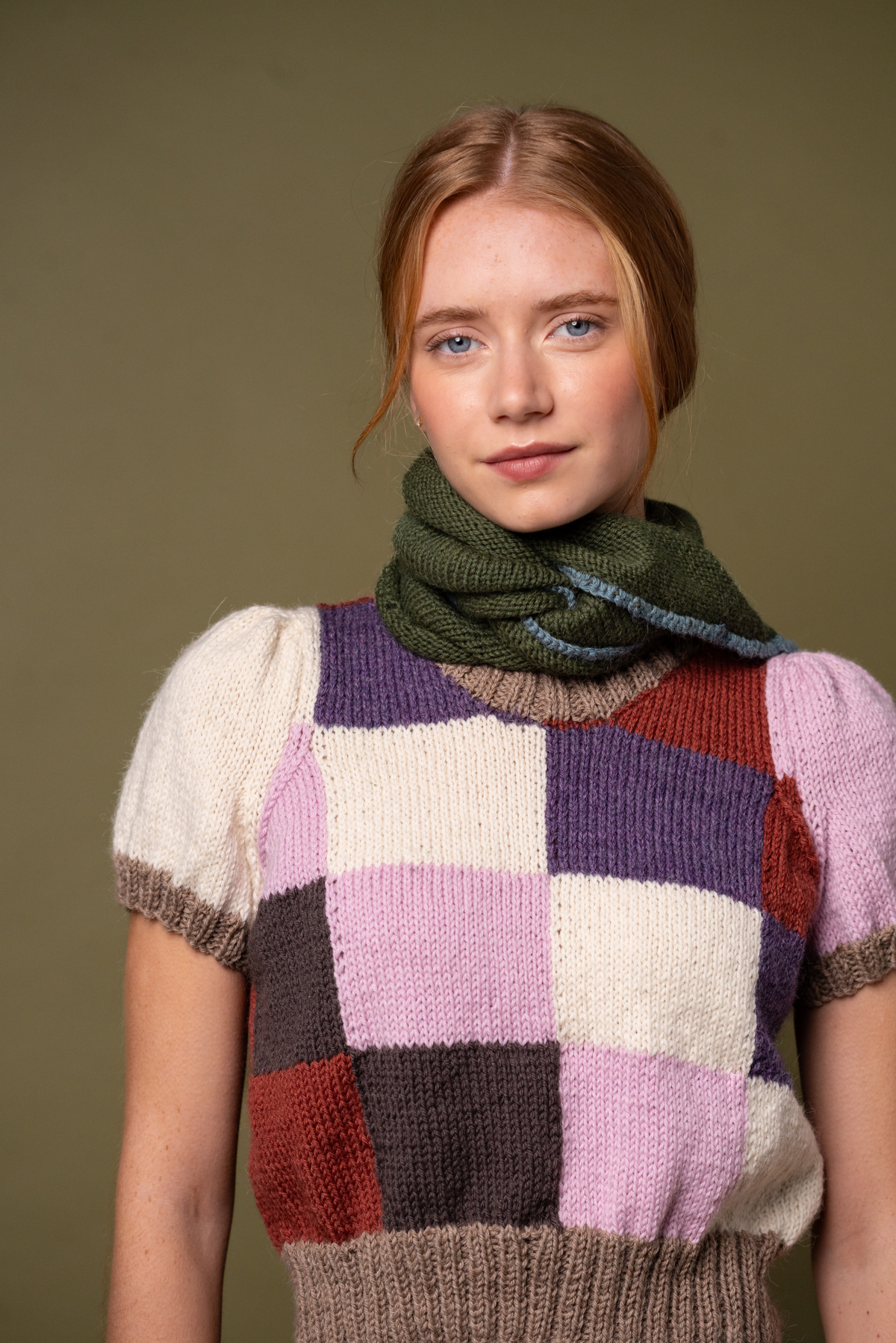 Audrey Knitted Headscarf