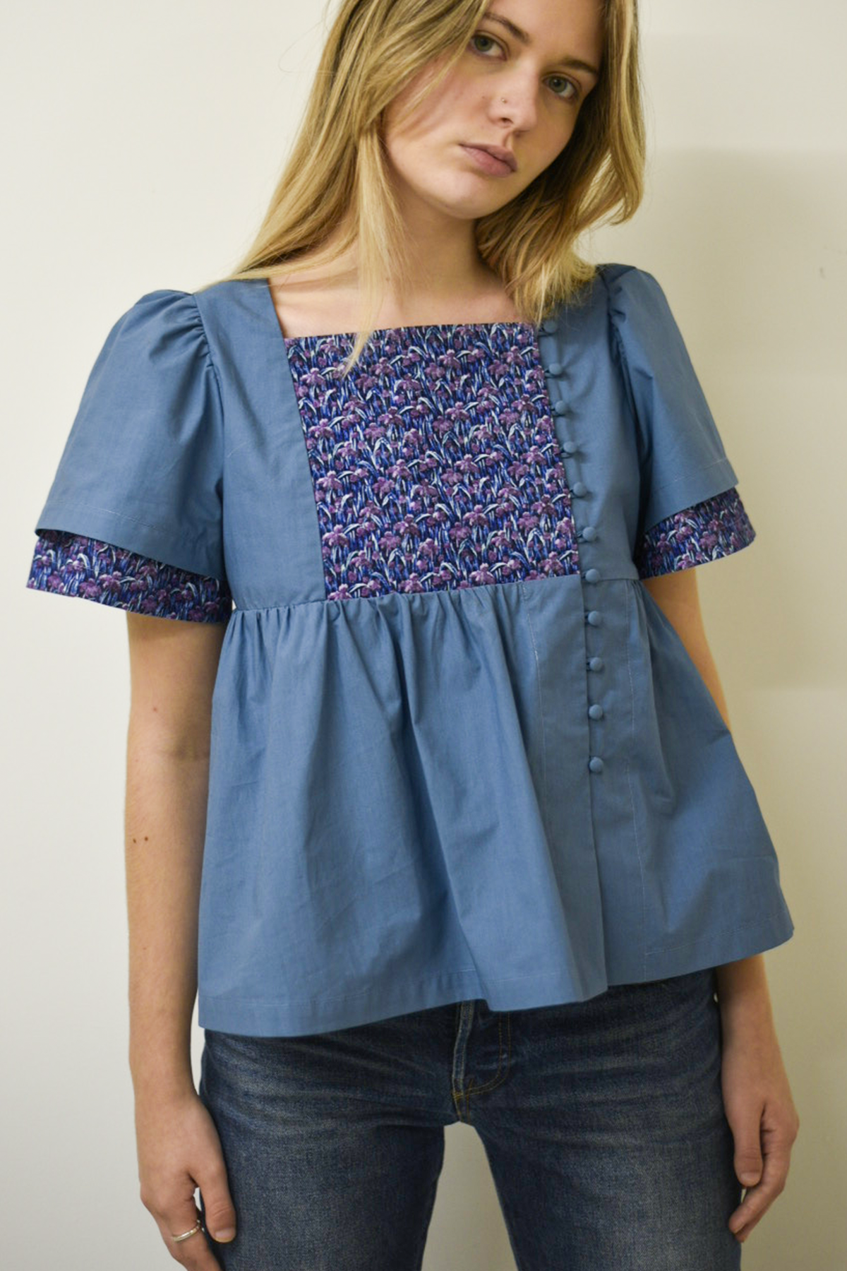 Paula Top - Blue