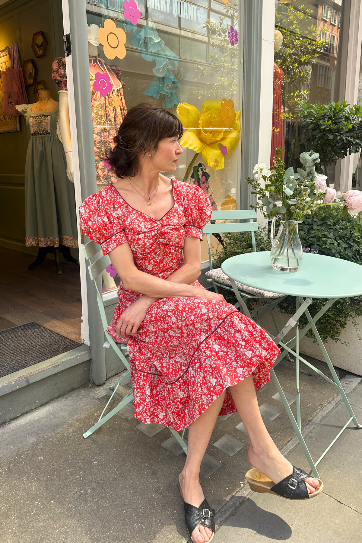 Nancy Dress - Red