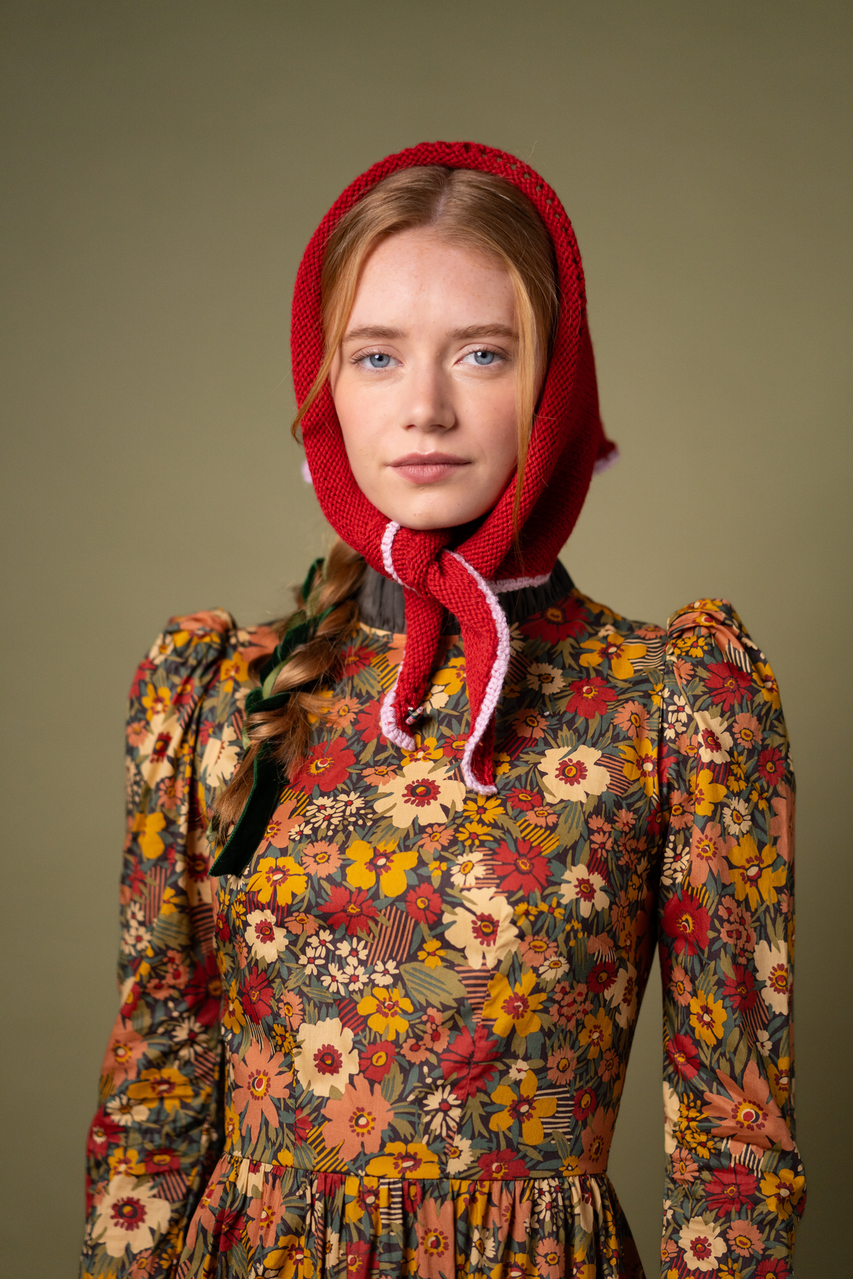 Audrey Knitted Headscarf