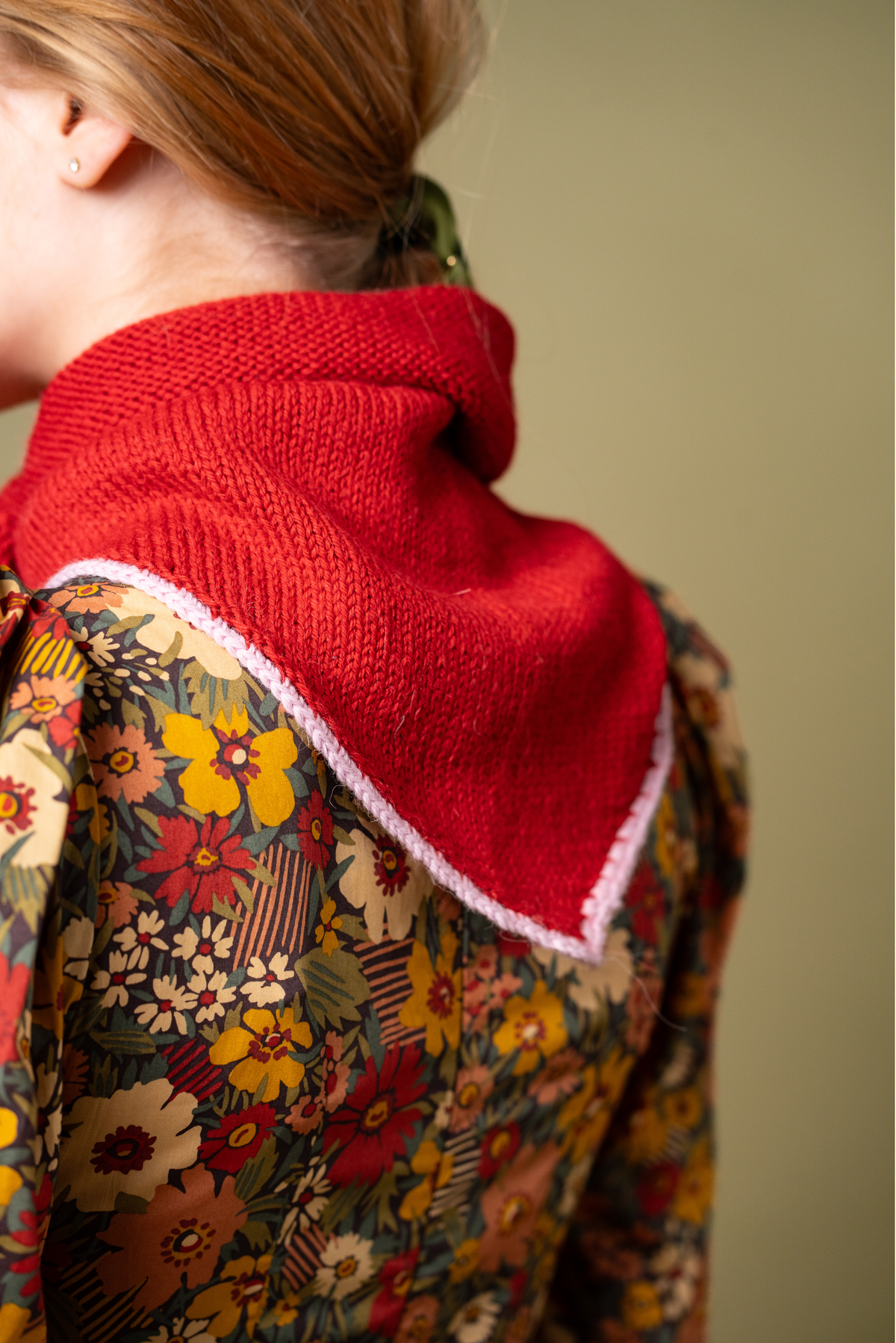 Audrey Knitted Headscarf