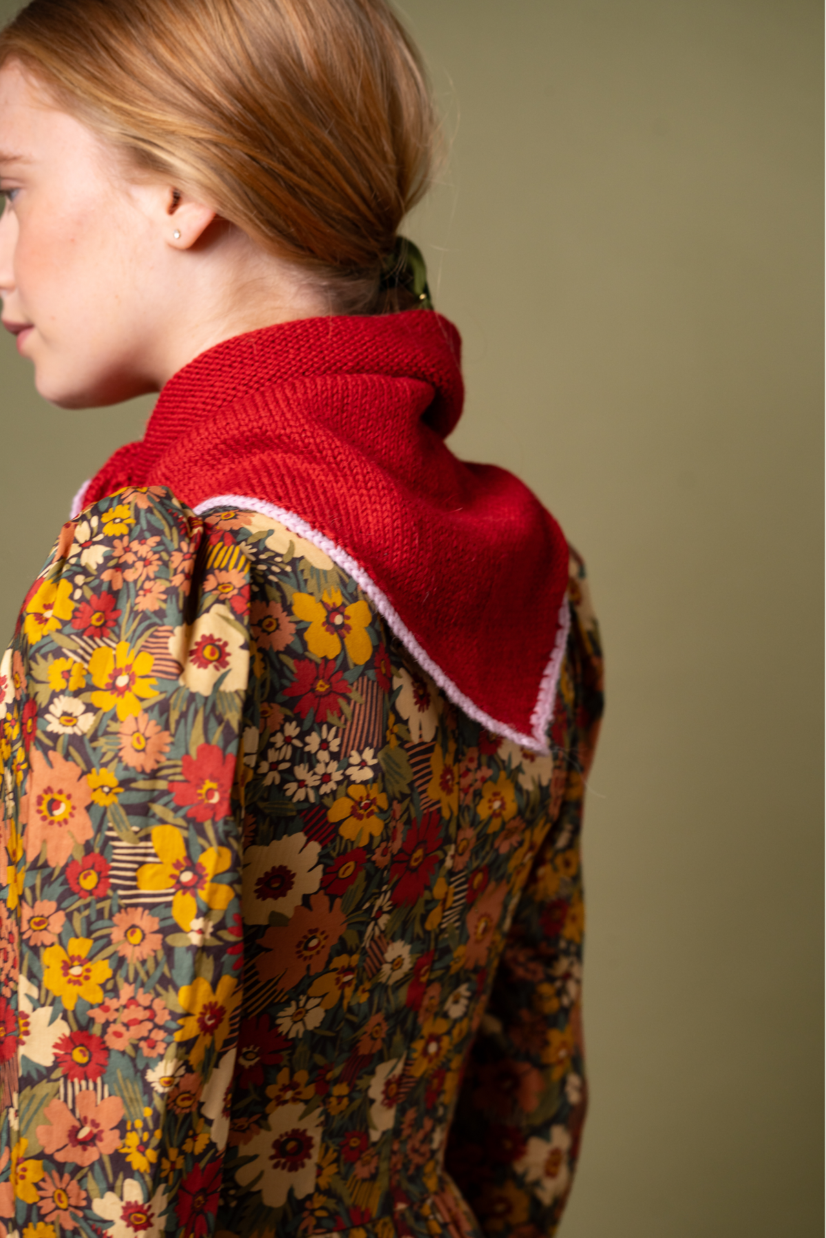 Audrey Knitted Headscarf