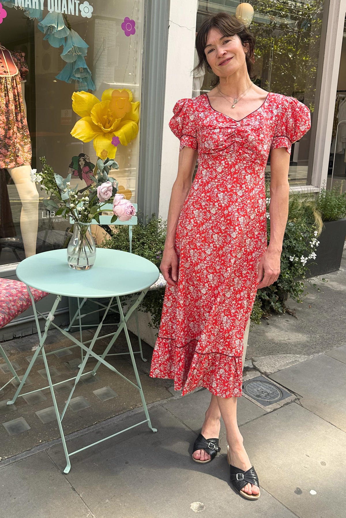 Nancy Dress - Red