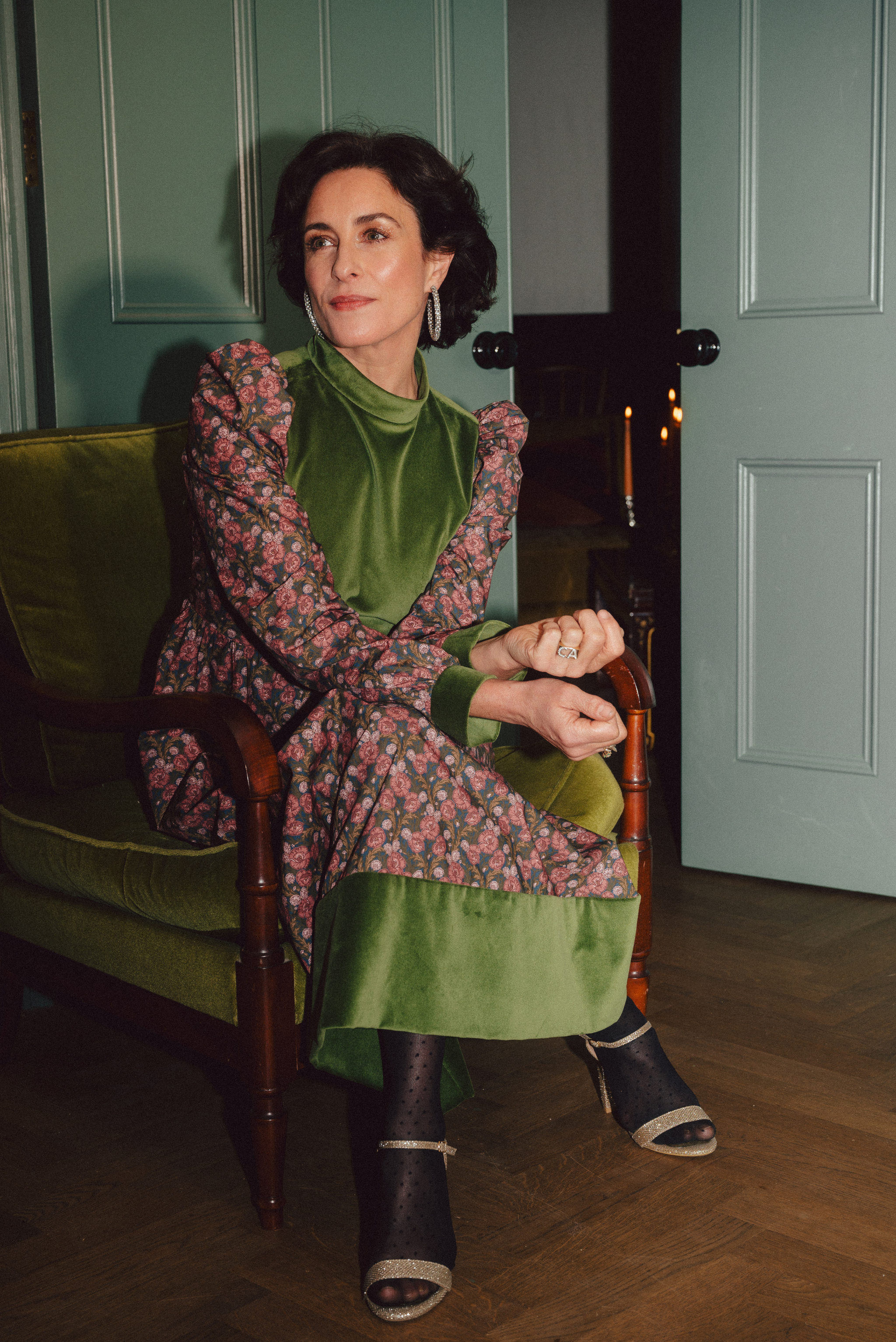 mary green dress Azazie Mary