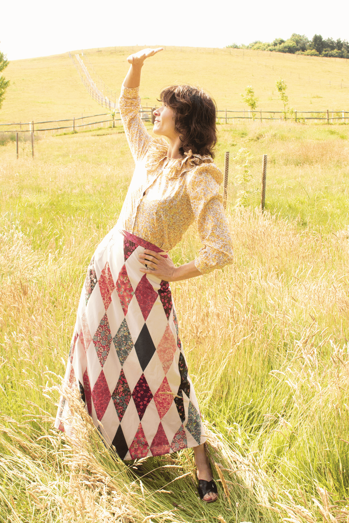 Patchwork Judy Skirt (Made to Order)
