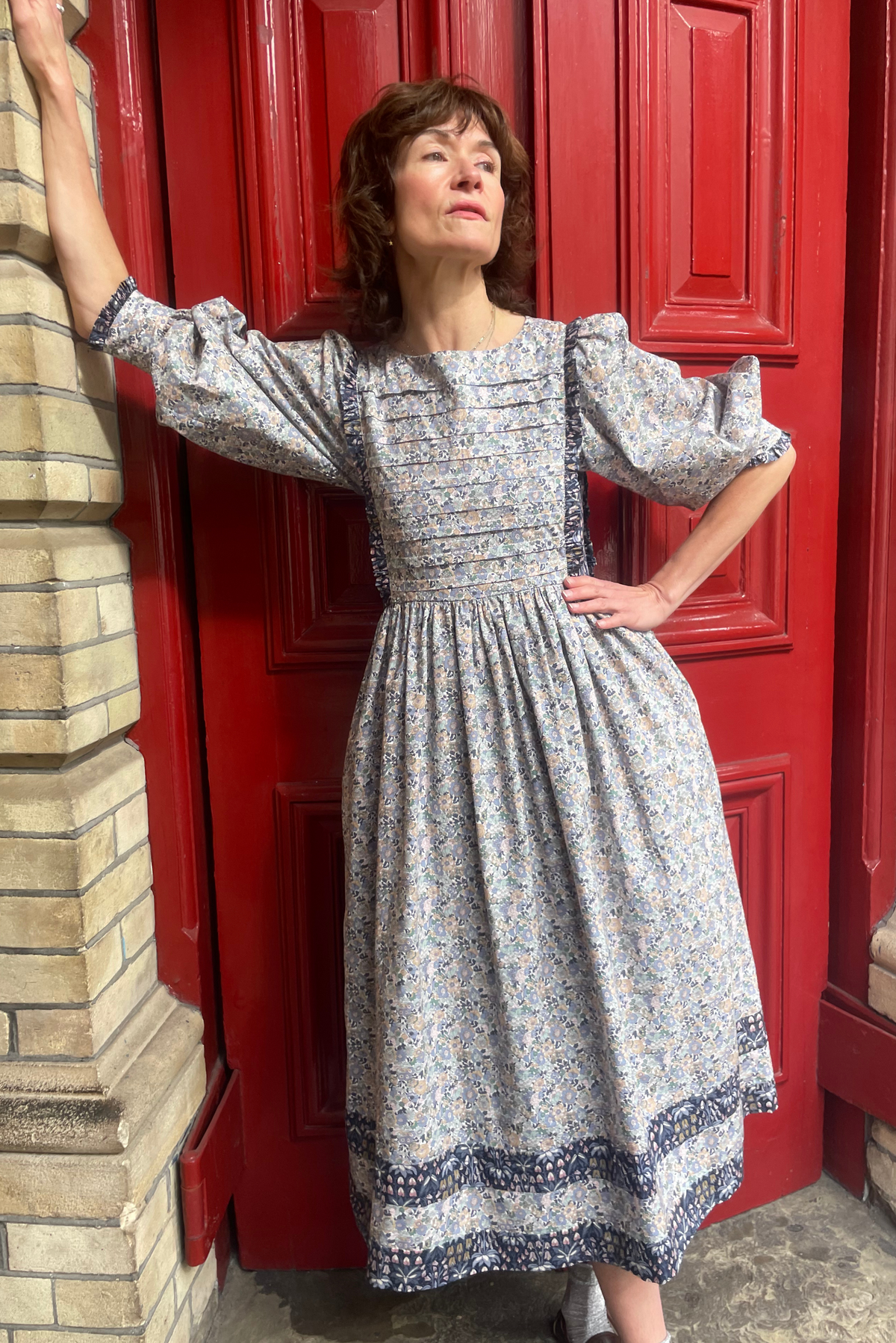 Willa Dress - Blue