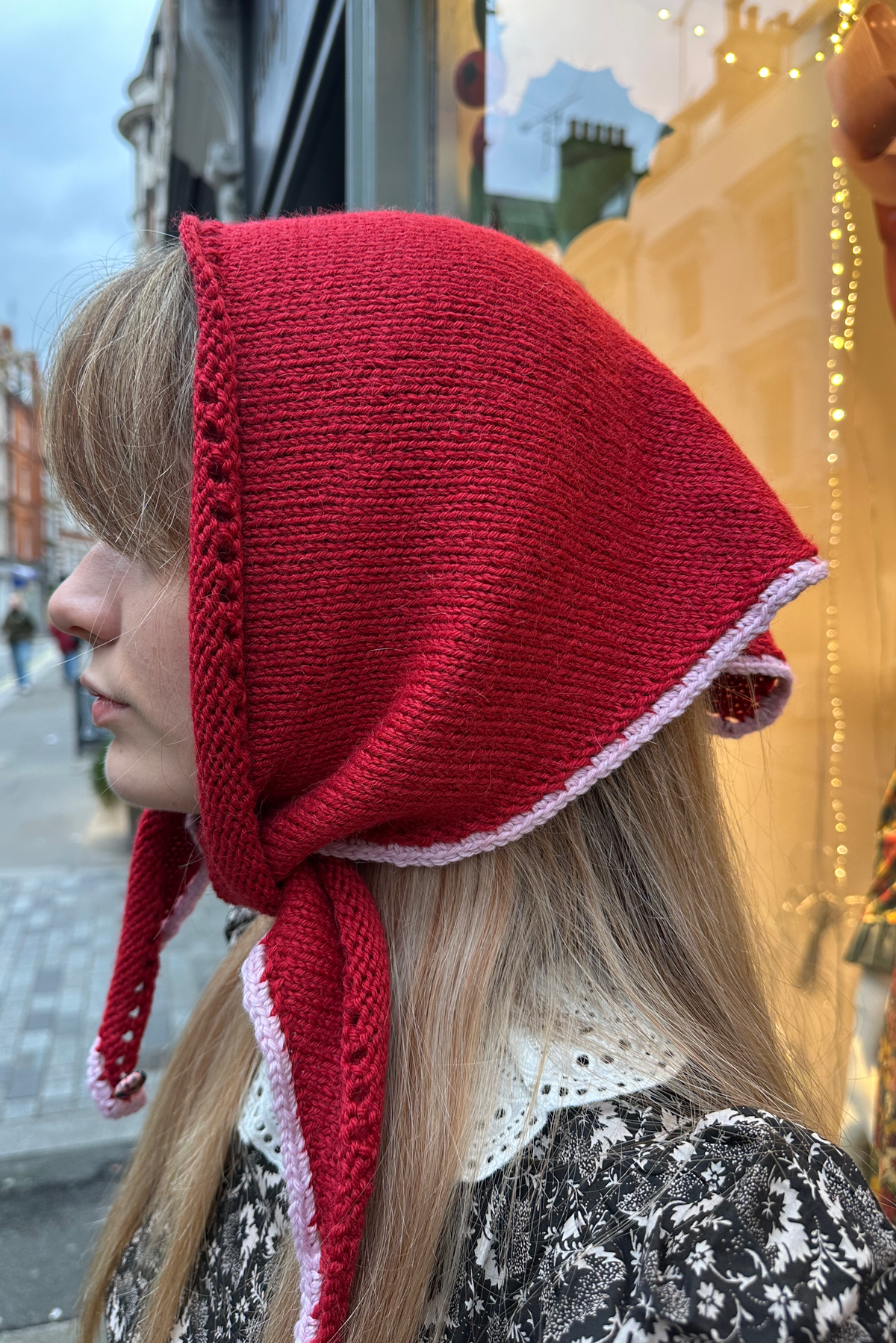 Audrey Knitted Headscarf