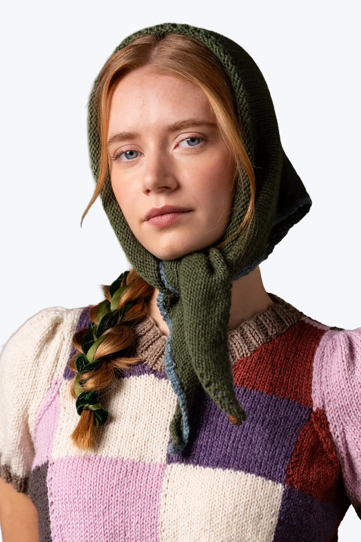 Audrey Knitted Headscarf