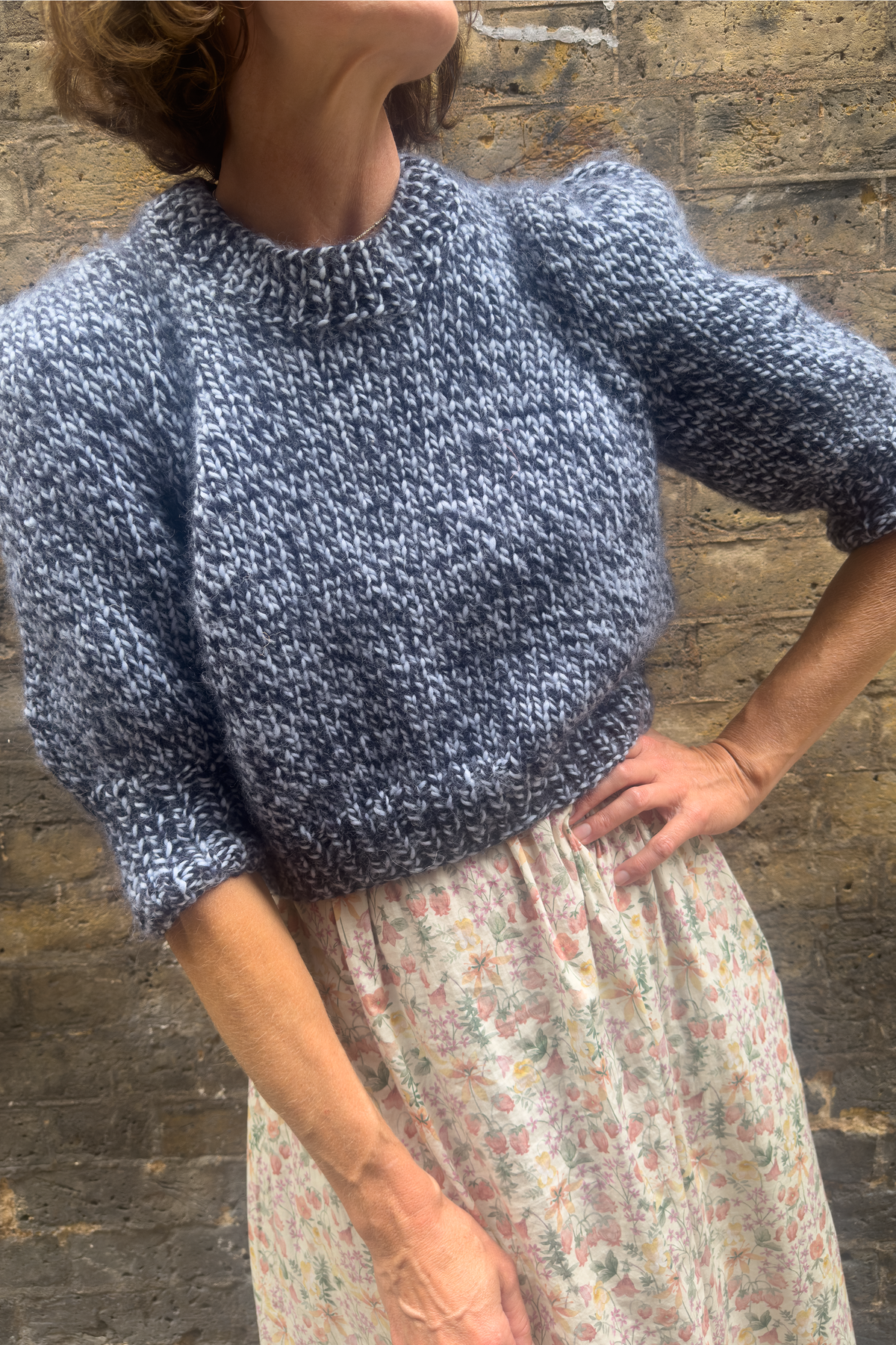 Greta Jumper - Blue