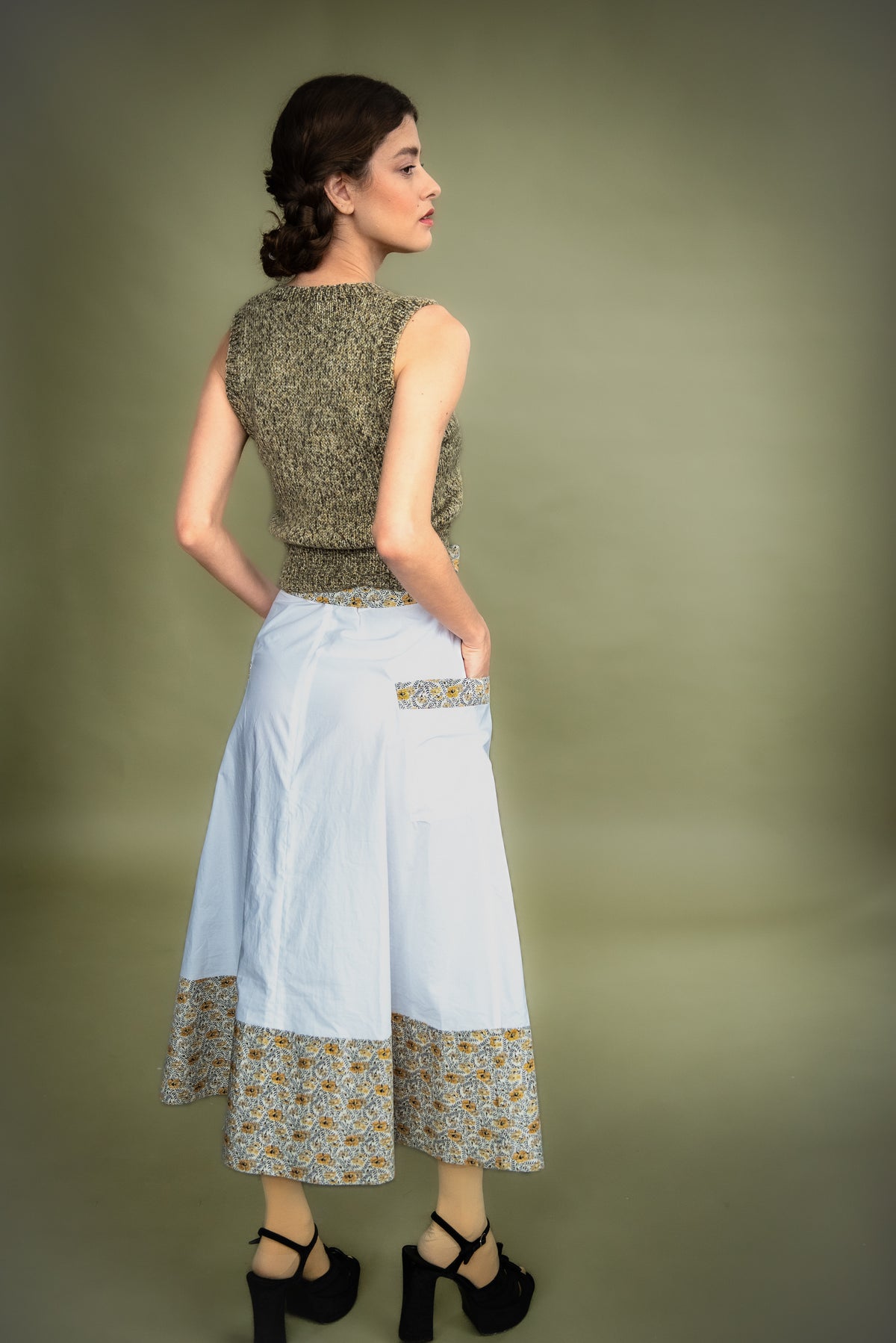 Cecily Skirt - Ivory