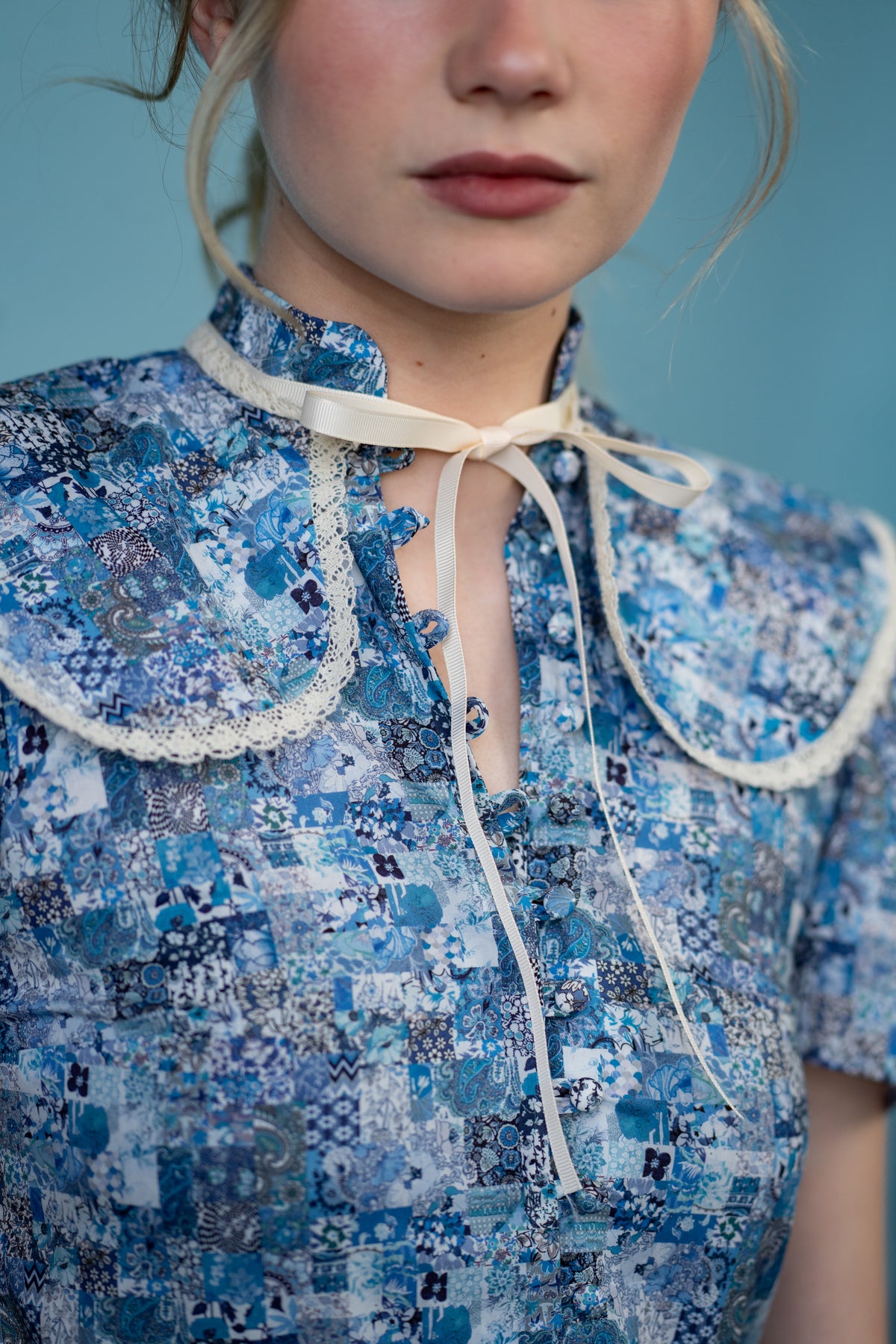 Valerie Dress - Blue