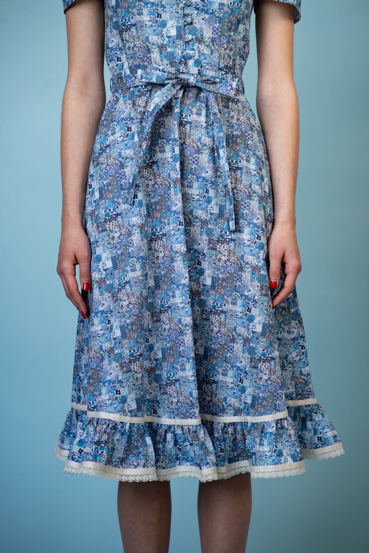 Valerie Dress - Blue