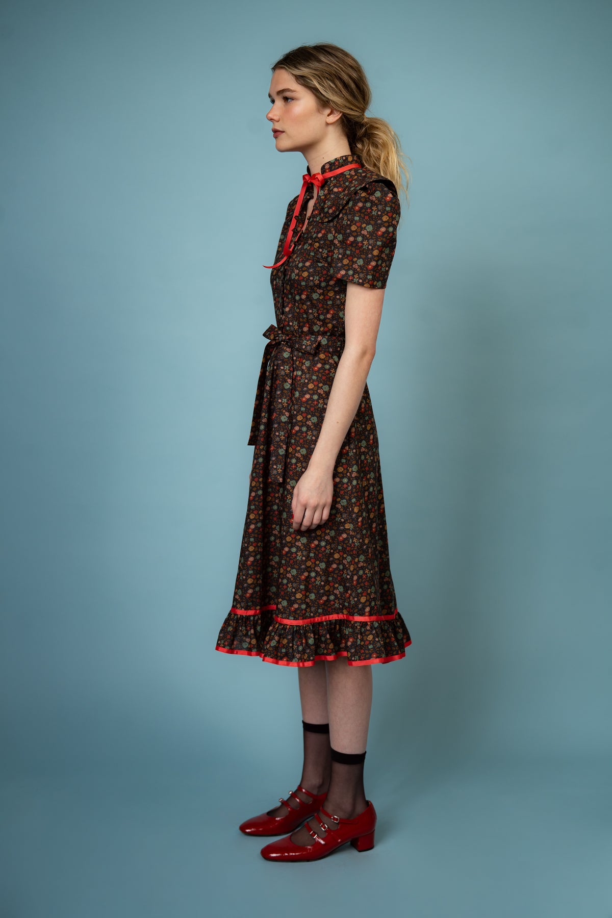 Valerie Dress - Charcoal