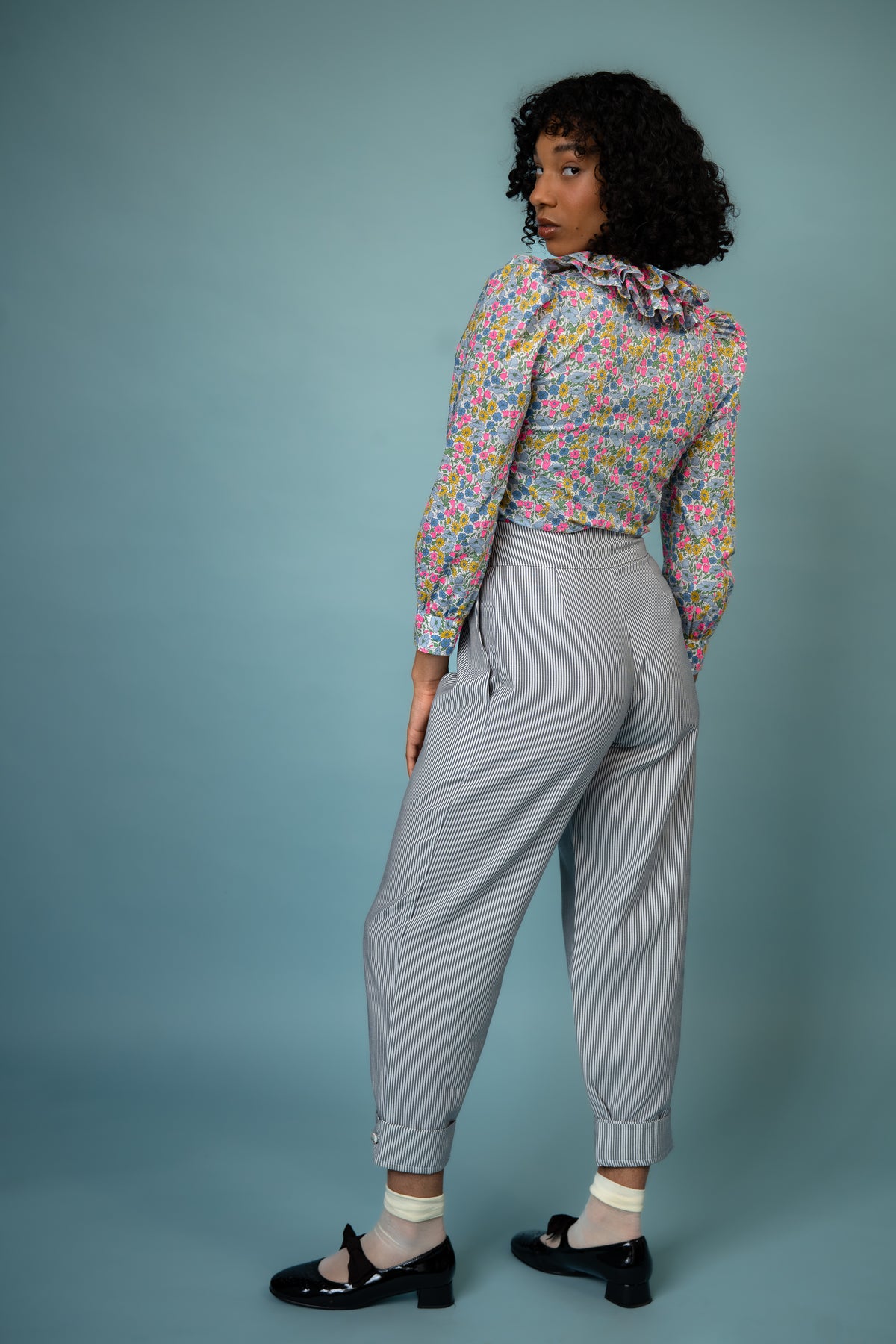 Pierrot Blouse - Neon