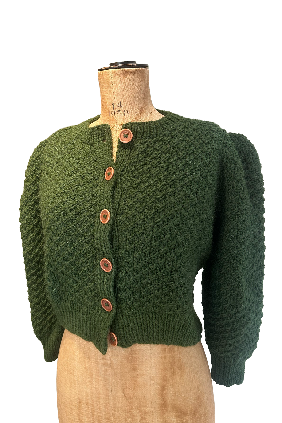 Jenny Cardigan - Bottle Green