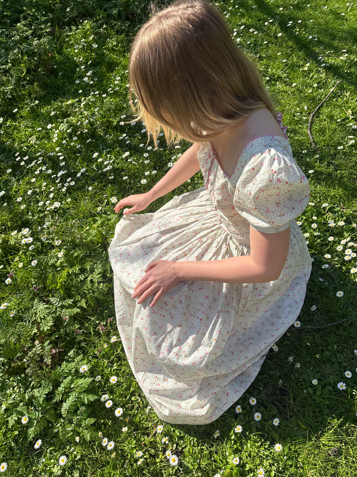 Mabel Pink & White Top
