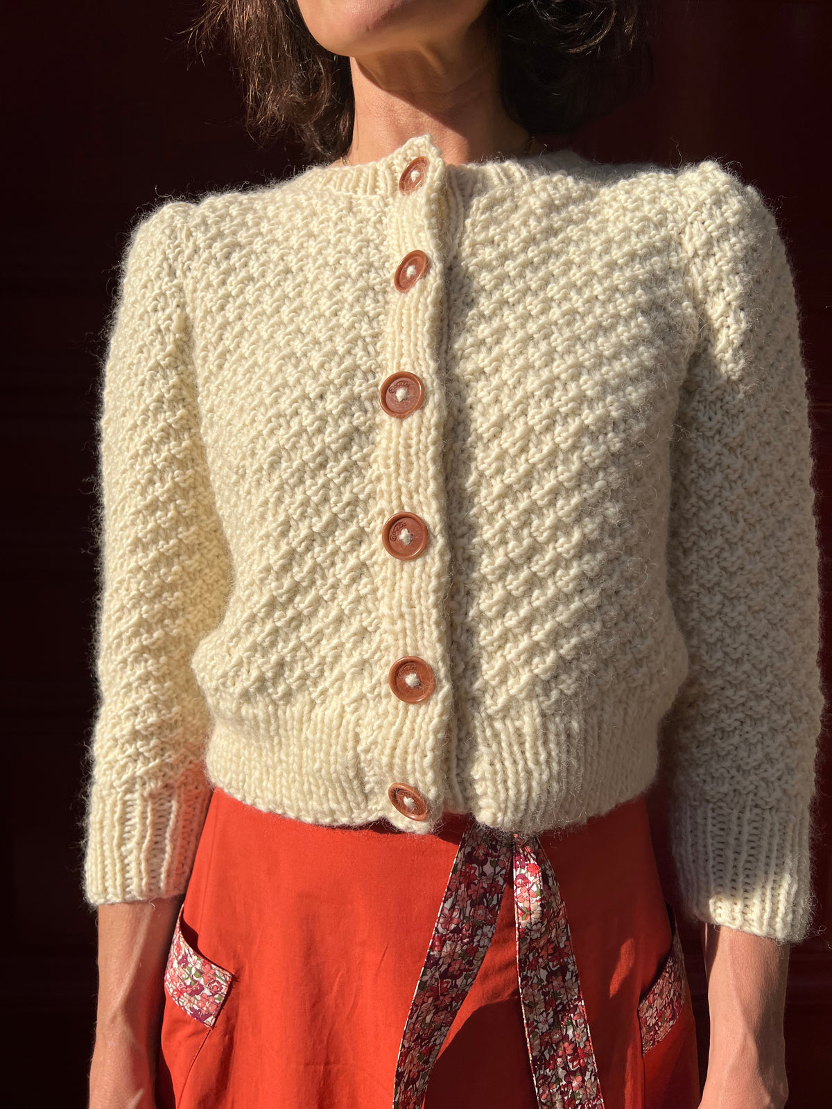 Jenny Cardigan - Cream