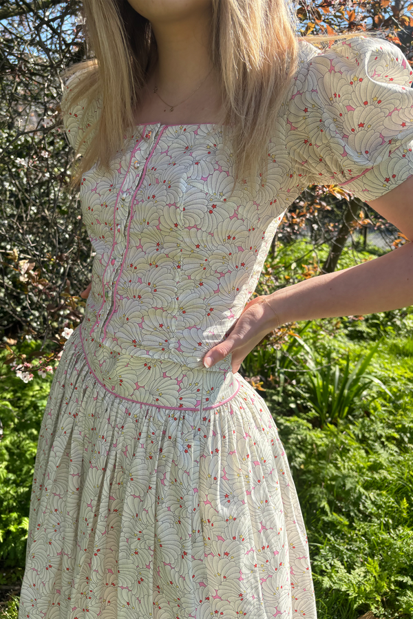 Mabel Pink & White Top