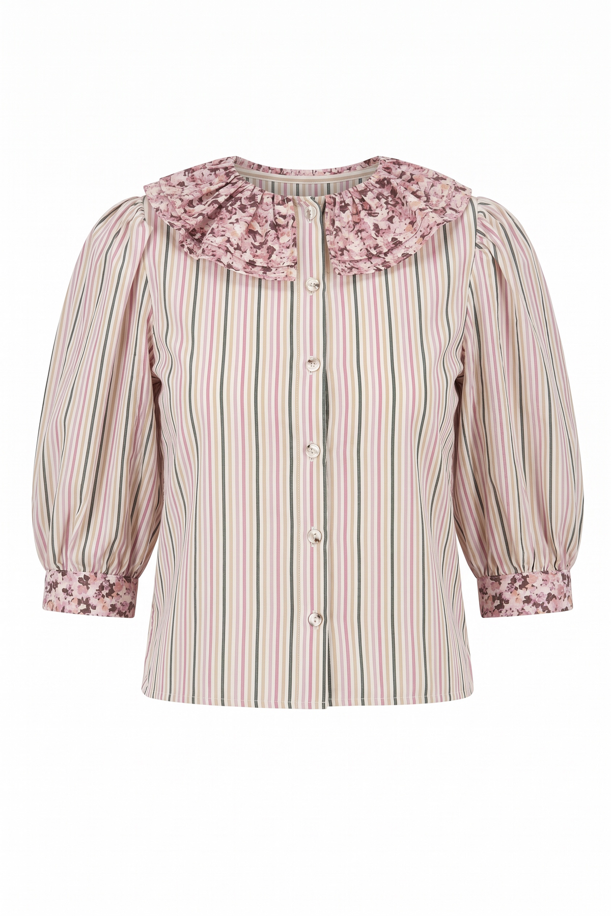 Pierrot Blouse - Stripe