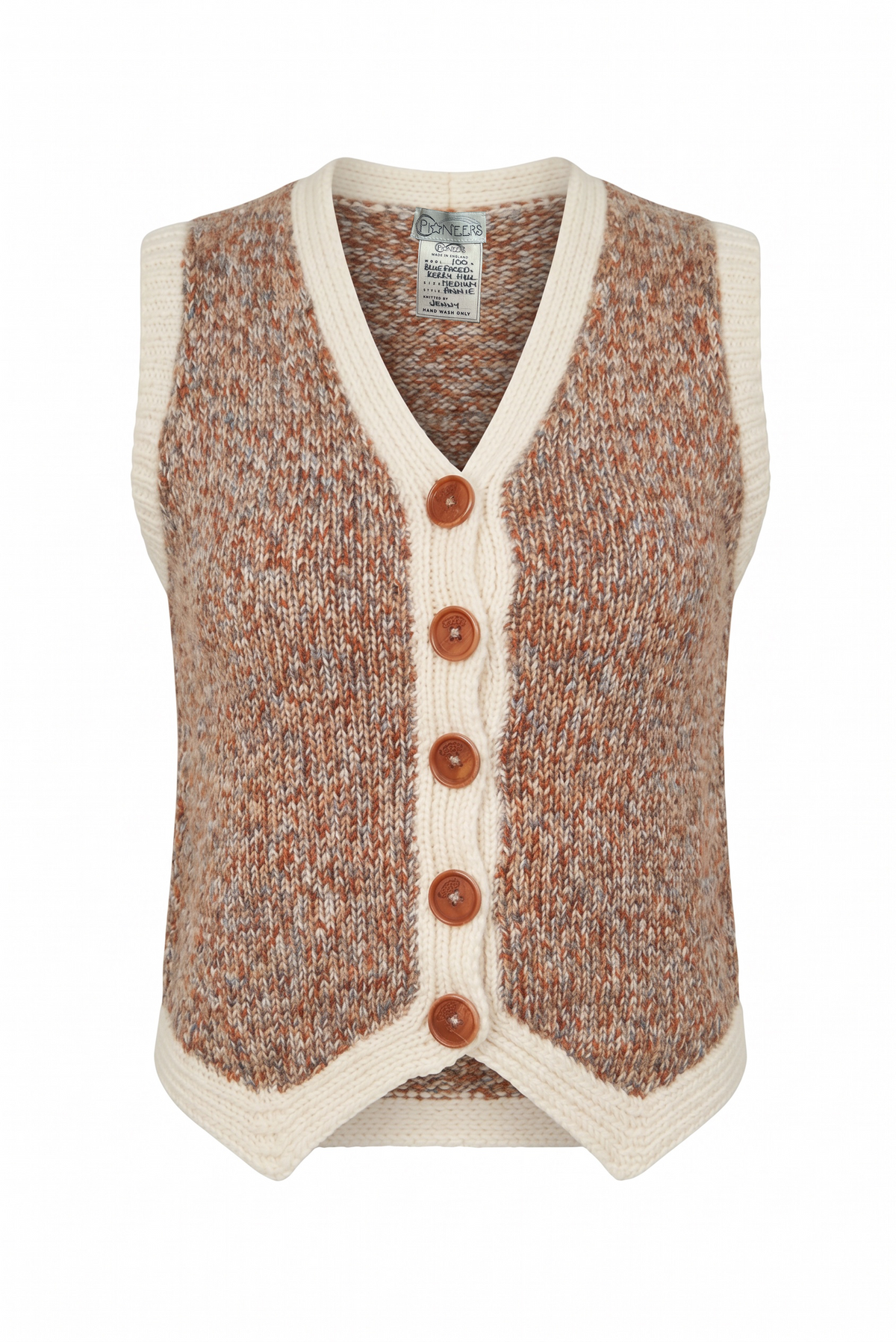 Annie Waistcoat - Rust