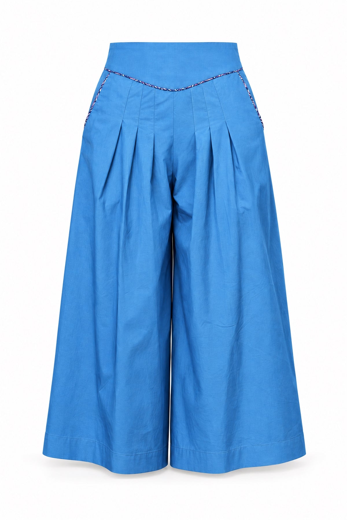 Addie Culottes - Teal Blue